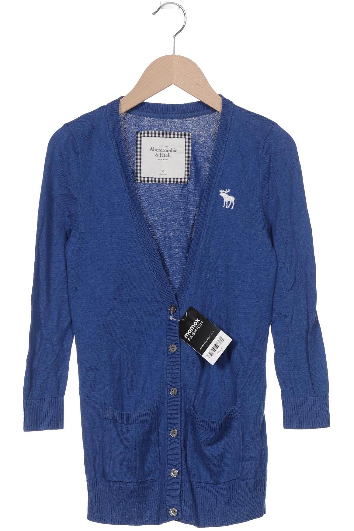 

Abercrombie & Fitch Damen Strickjacke, blau