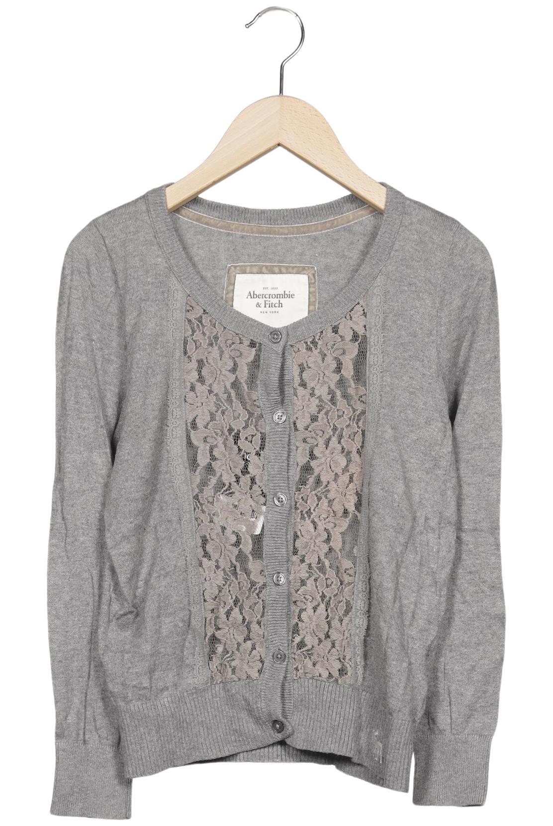 

Abercrombie & Fitch Damen Strickjacke, grau, Gr. 36