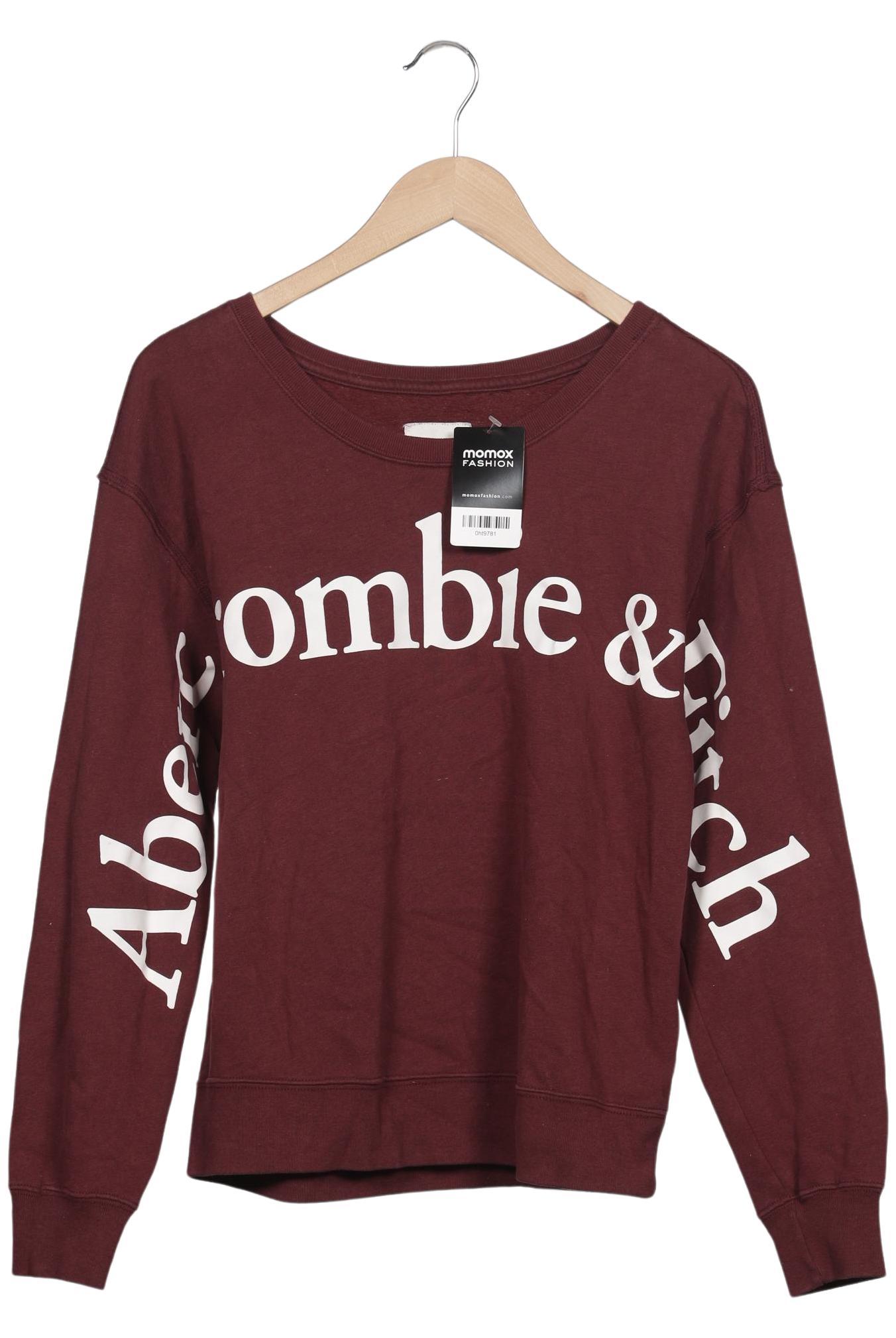 

Abercrombie & Fitch Damen Sweatshirt, bordeaux, Gr. 38