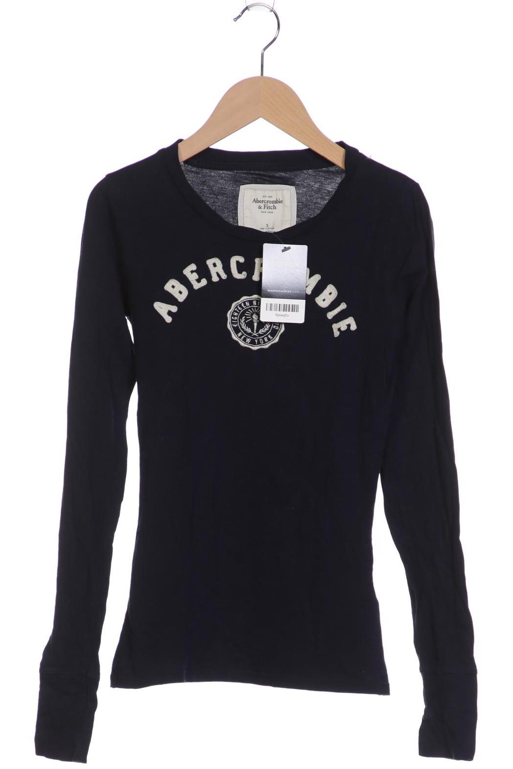 

Abercrombie & Fitch Damen Langarmshirt, marineblau