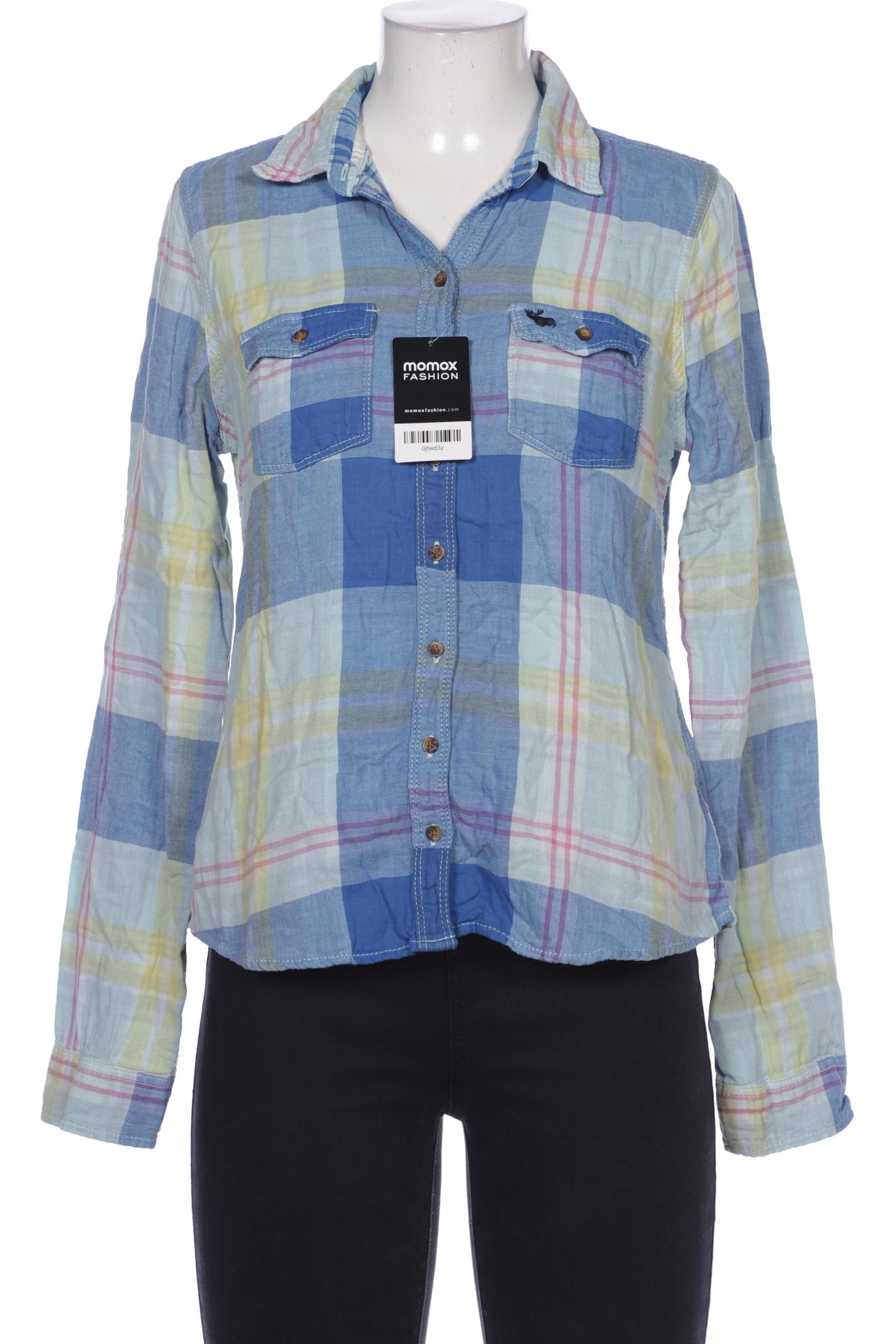 

Abercrombie & Fitch Damen Bluse, blau, Gr. 42