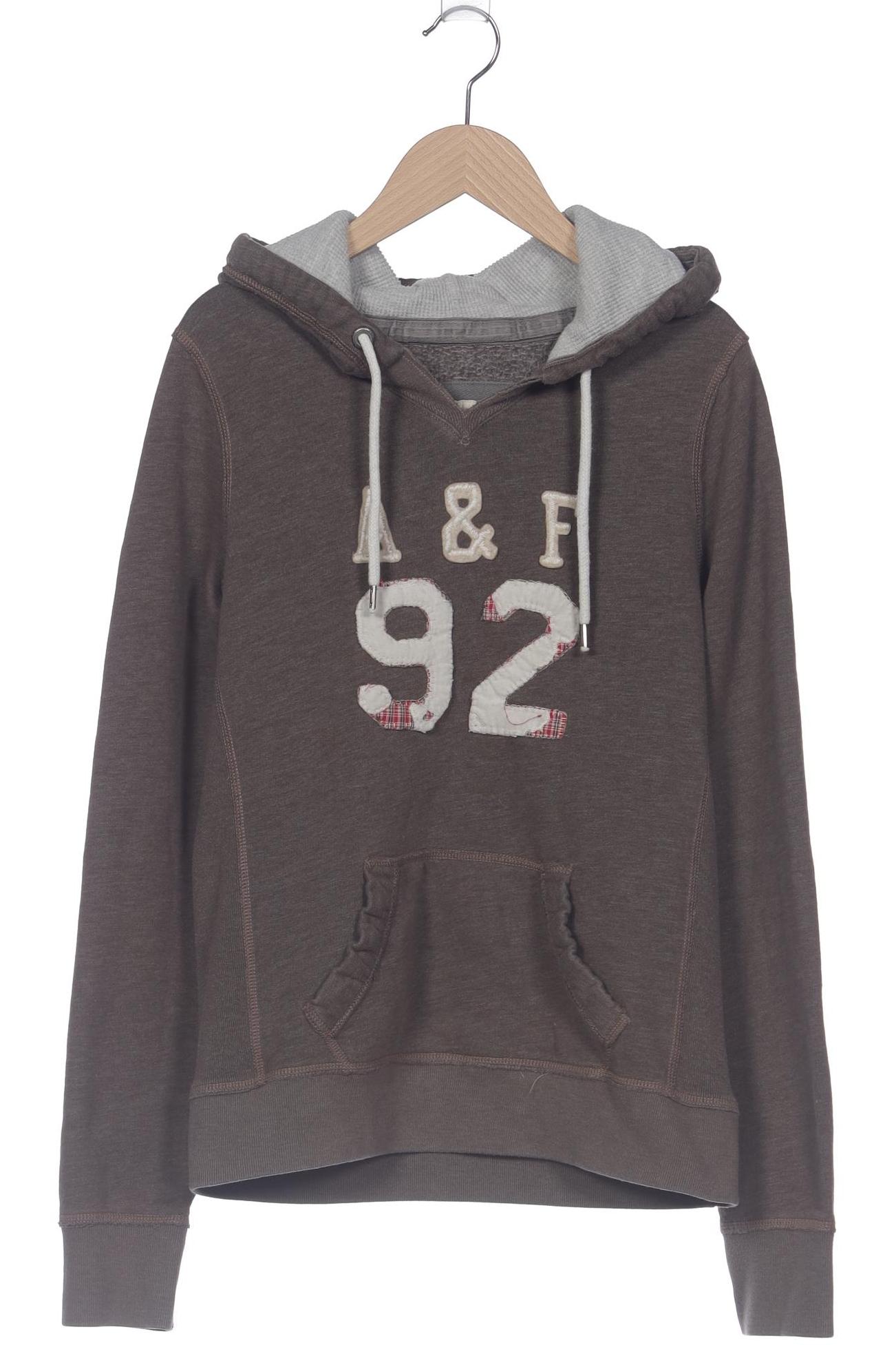 

Abercrombie & Fitch Damen Kapuzenpullover, braun, Gr. 38