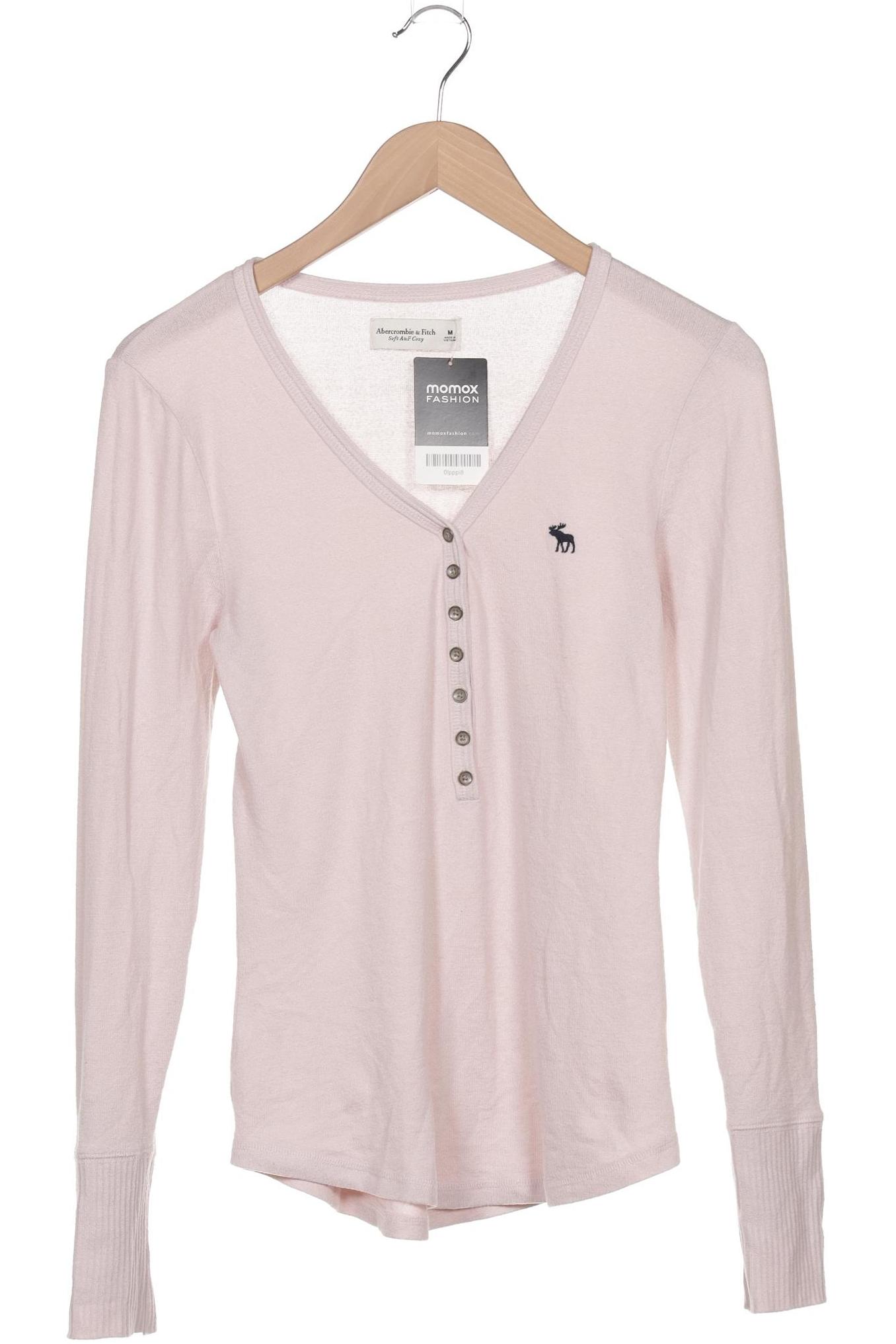 

Abercrombie & Fitch Damen Langarmshirt, pink, Gr. 38