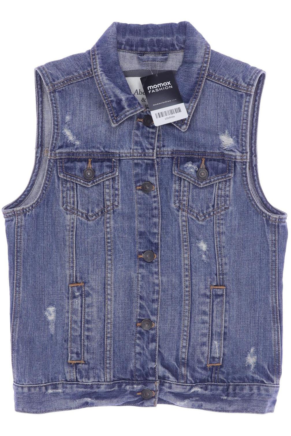 

Abercrombie & Fitch Damen Weste, blau, Gr. 36