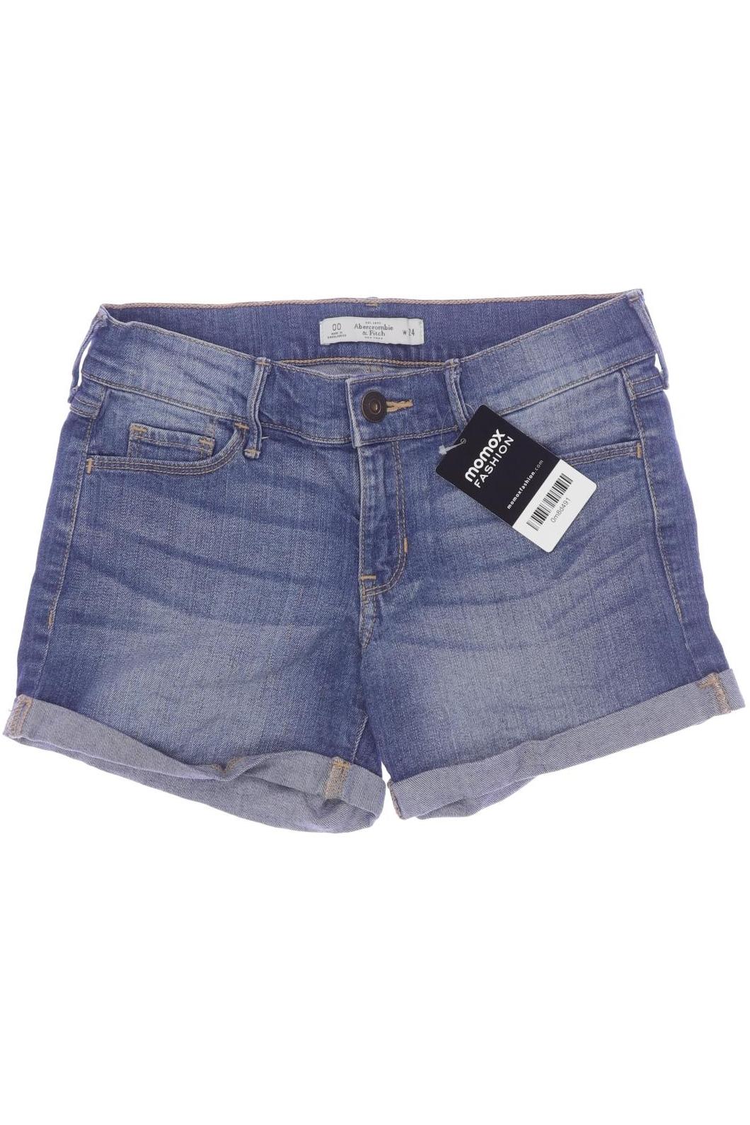 

Abercrombie & Fitch Damen Shorts, blau, Gr. 00