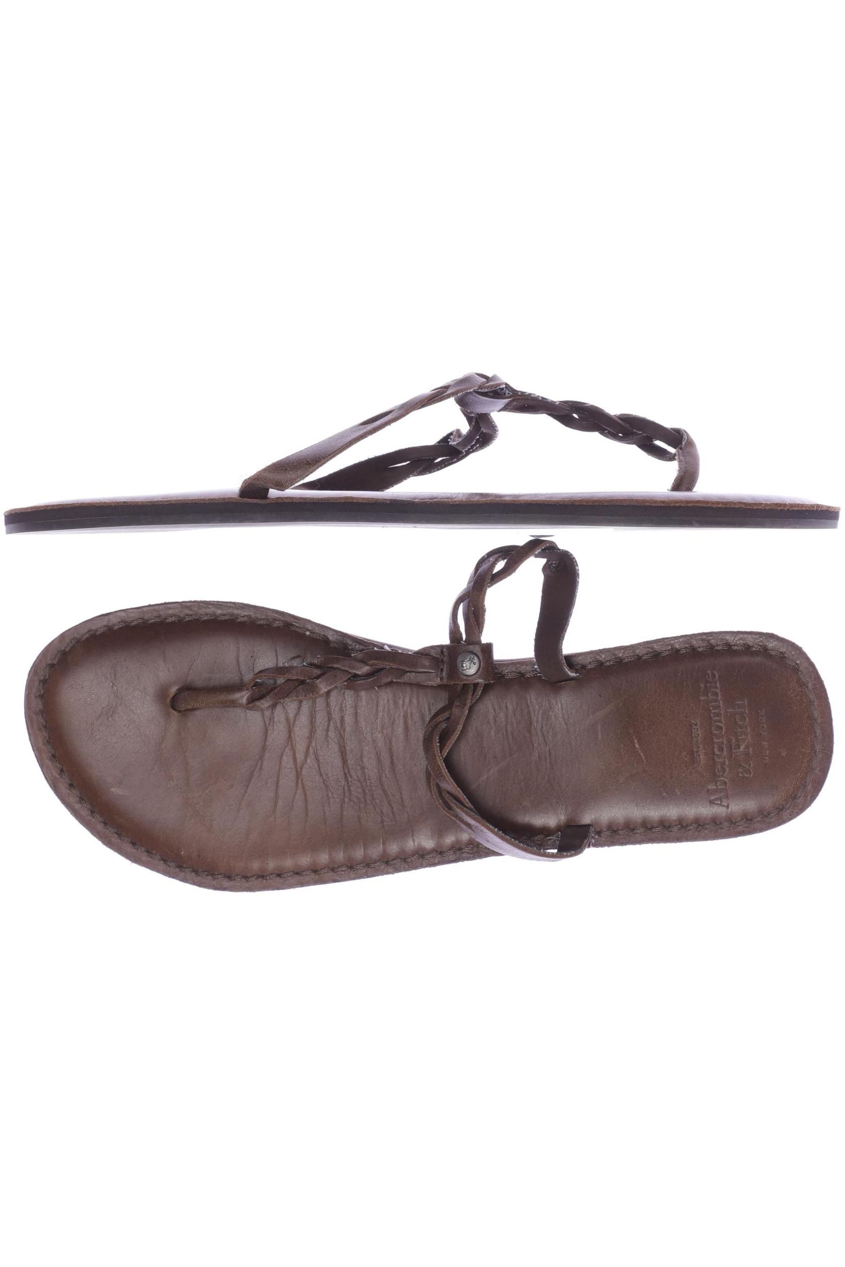 

Abercrombie & Fitch Damen Sandale, braun