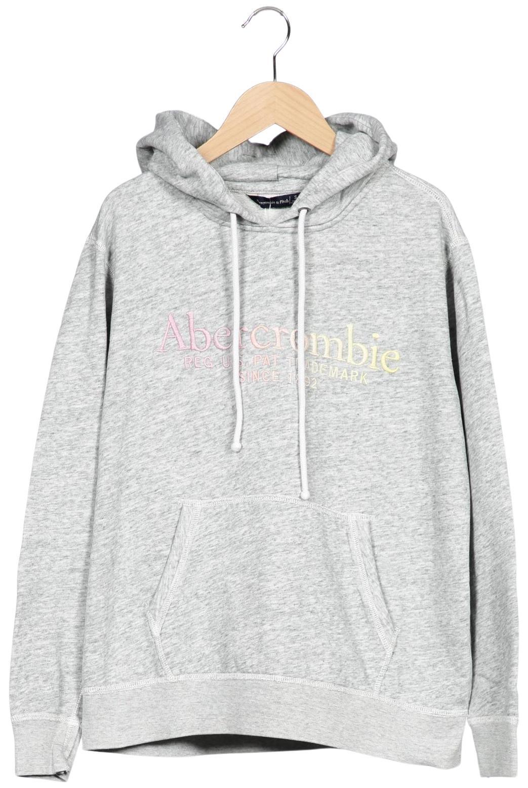 

Abercrombie & Fitch Damen Kapuzenpullover, grau, Gr. 36