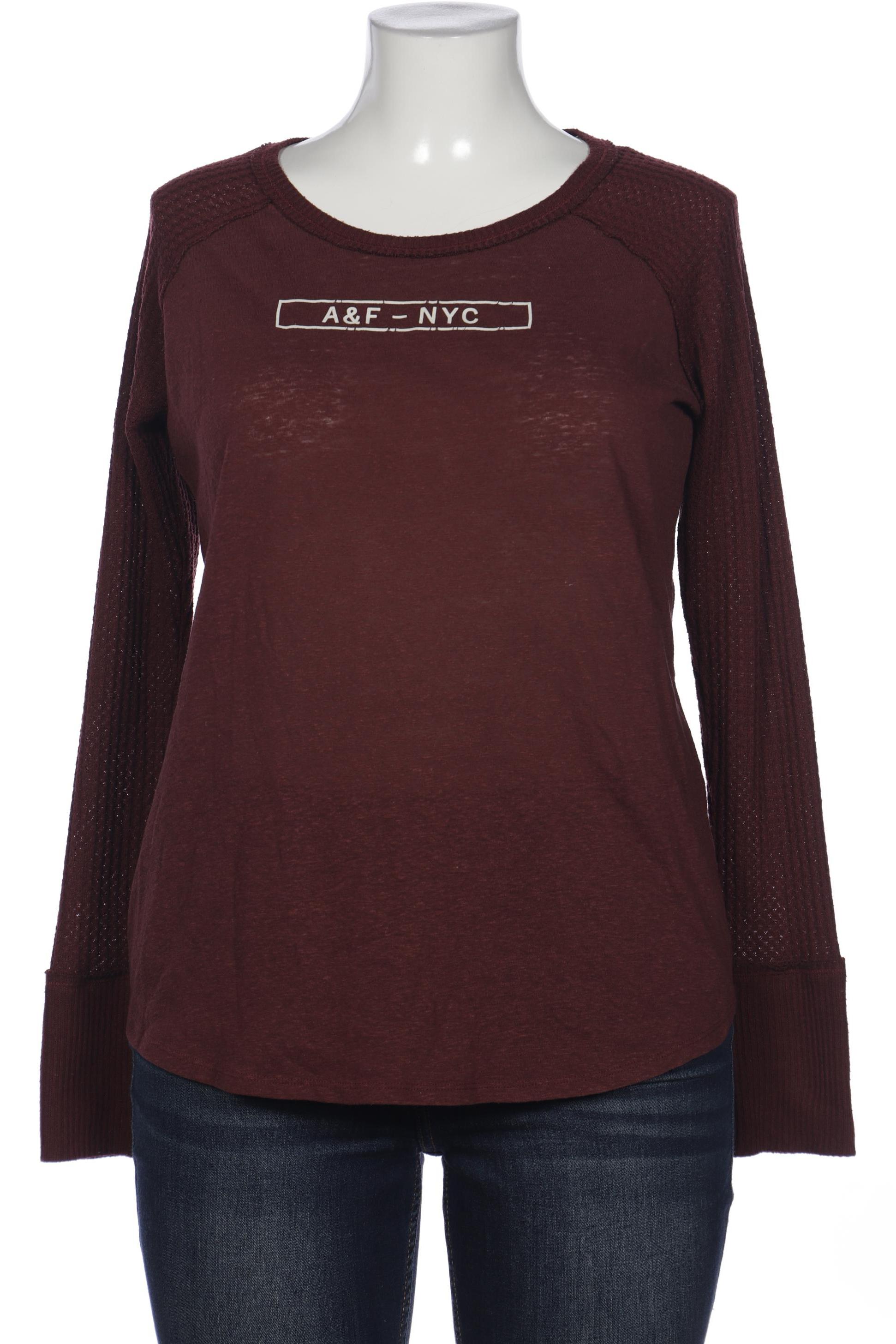 

Abercrombie & Fitch Damen Langarmshirt, bordeaux