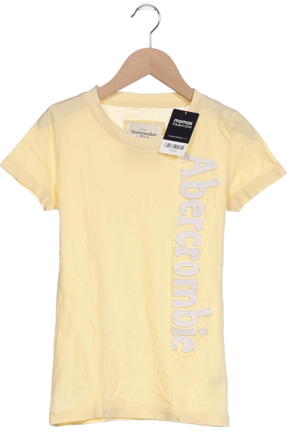 

Abercrombie & Fitch Damen T-Shirt, gelb, Gr. 38