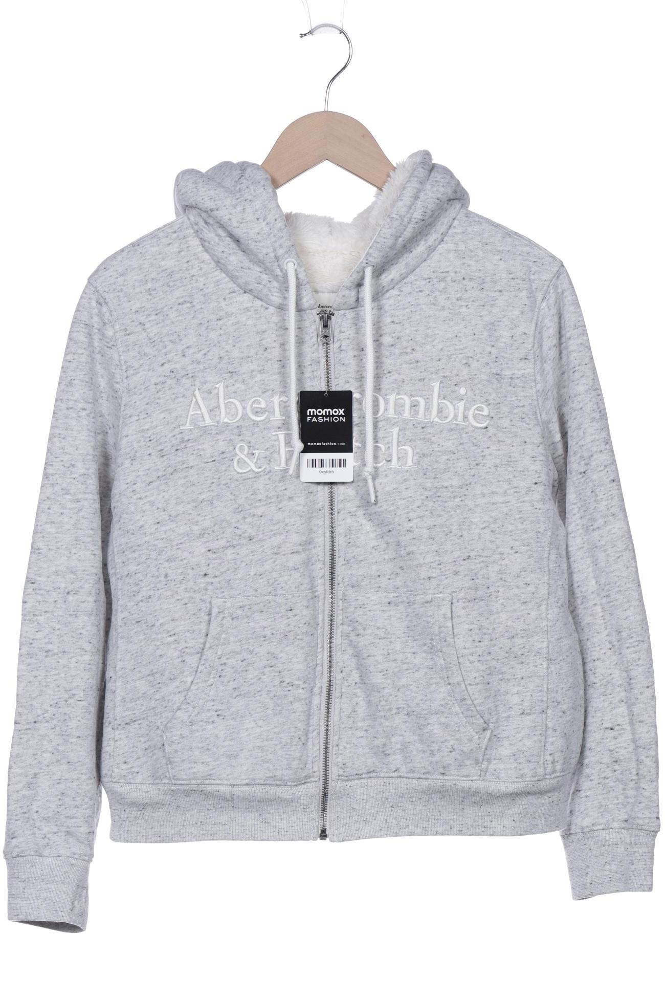 

Abercrombie & Fitch Damen Kapuzenpullover, grau, Gr. 42