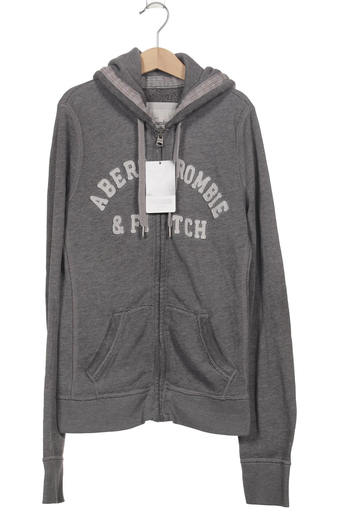

Abercrombie & Fitch Damen Kapuzenpullover, grau, Gr. 36