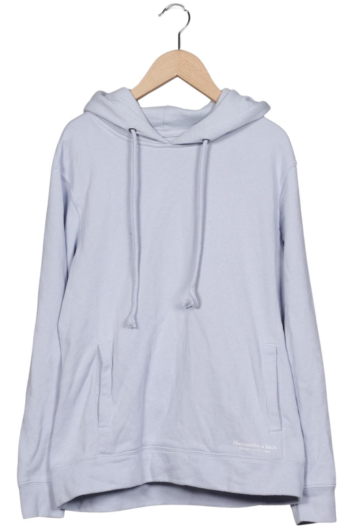 

Abercrombie & Fitch Damen Kapuzenpullover, hellblau, Gr. 34