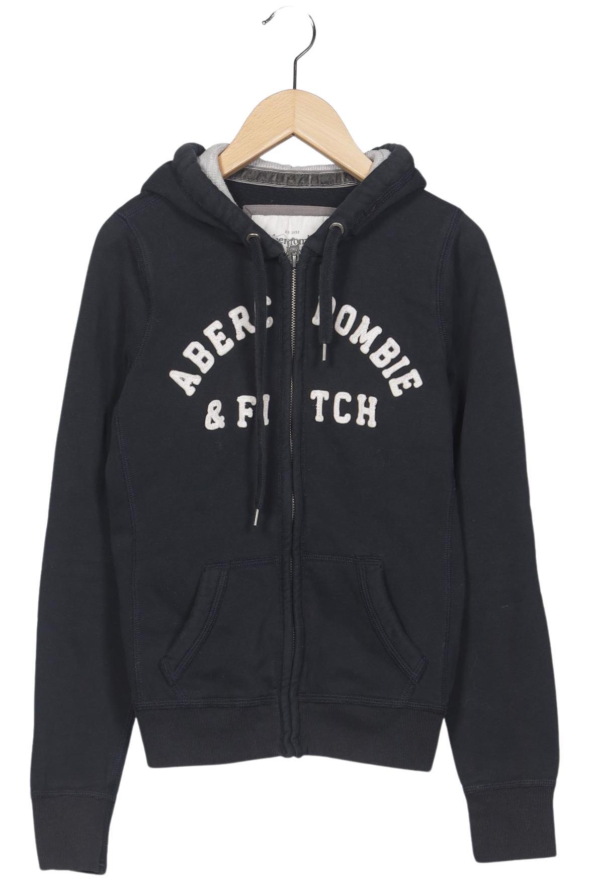 

Abercrombie & Fitch Damen Kapuzenpullover, marineblau, Gr. 36