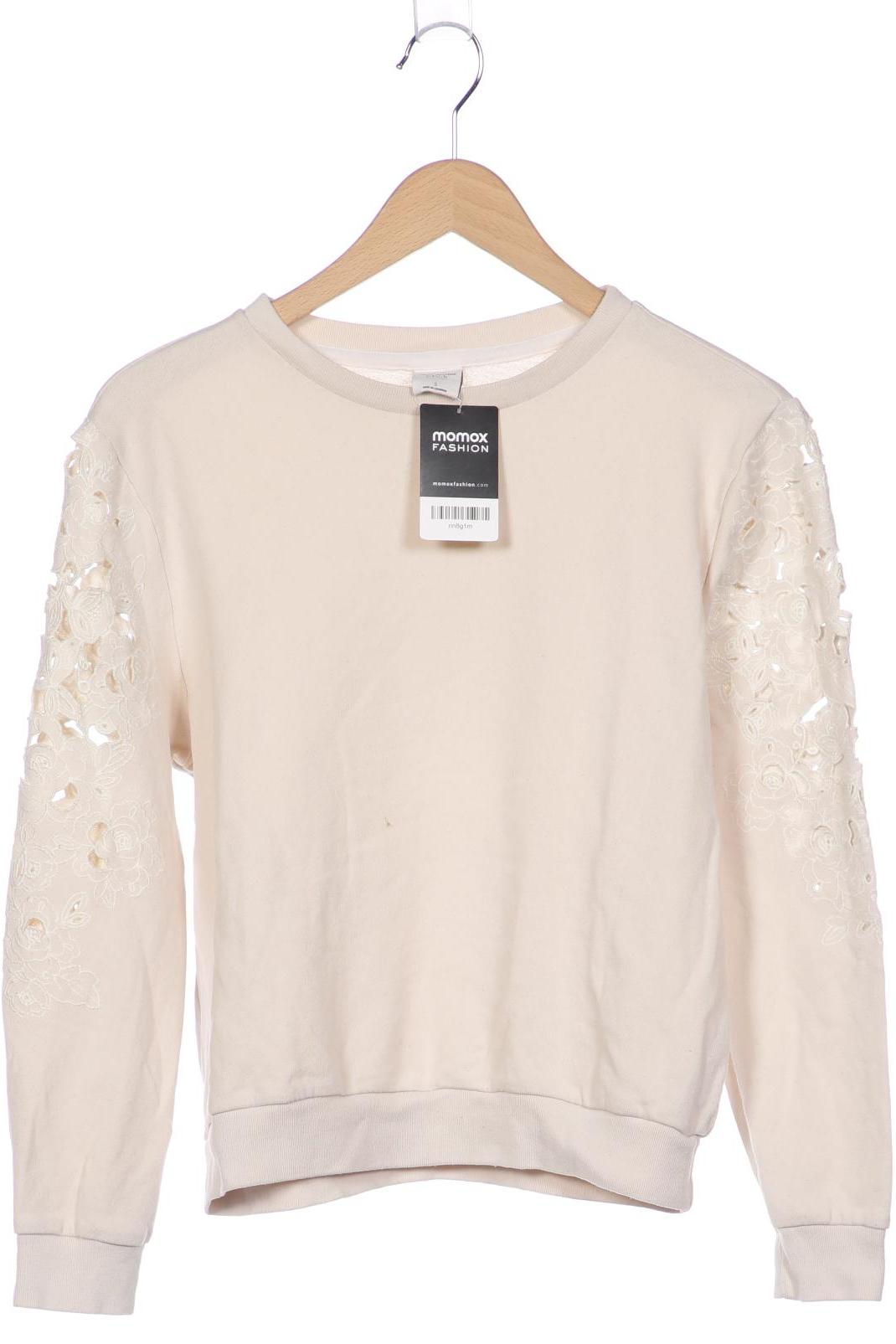 

Abercrombie & Fitch Damen Sweatshirt, cremeweiß, Gr. 36