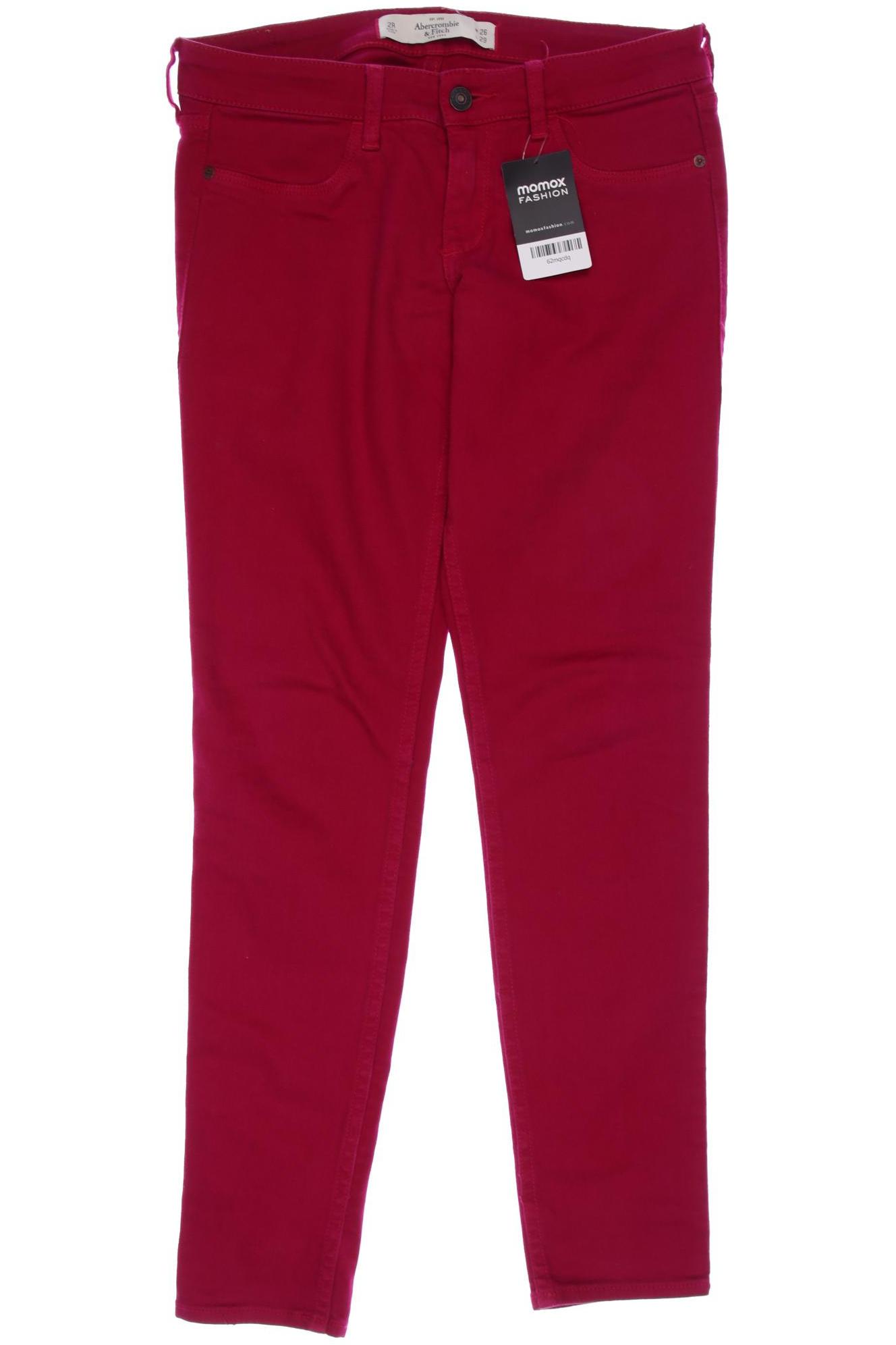 

Abercrombie & Fitch Damen Jeans, pink, Gr. 26