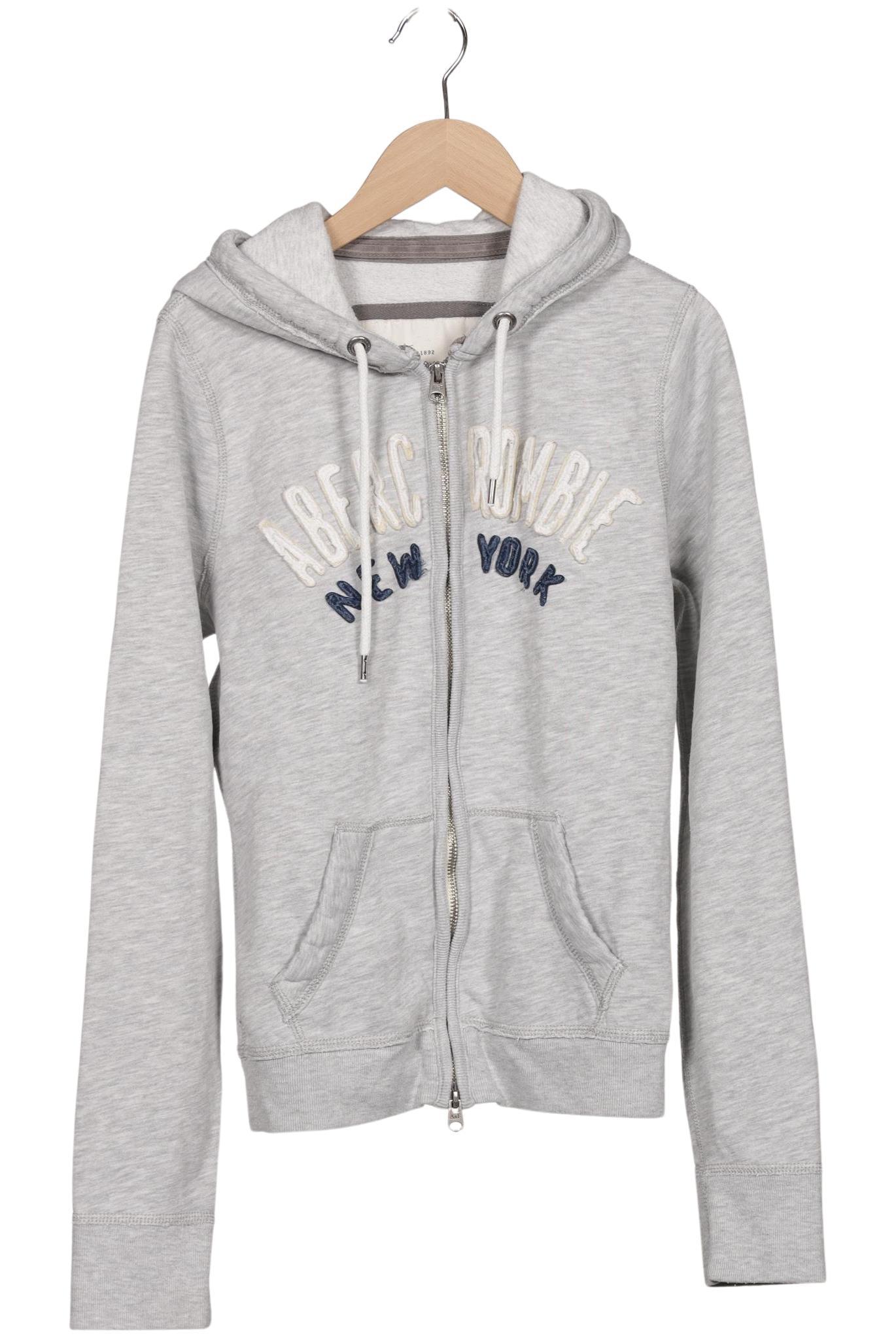 

Abercrombie & Fitch Damen Kapuzenpullover, grau, Gr. 42