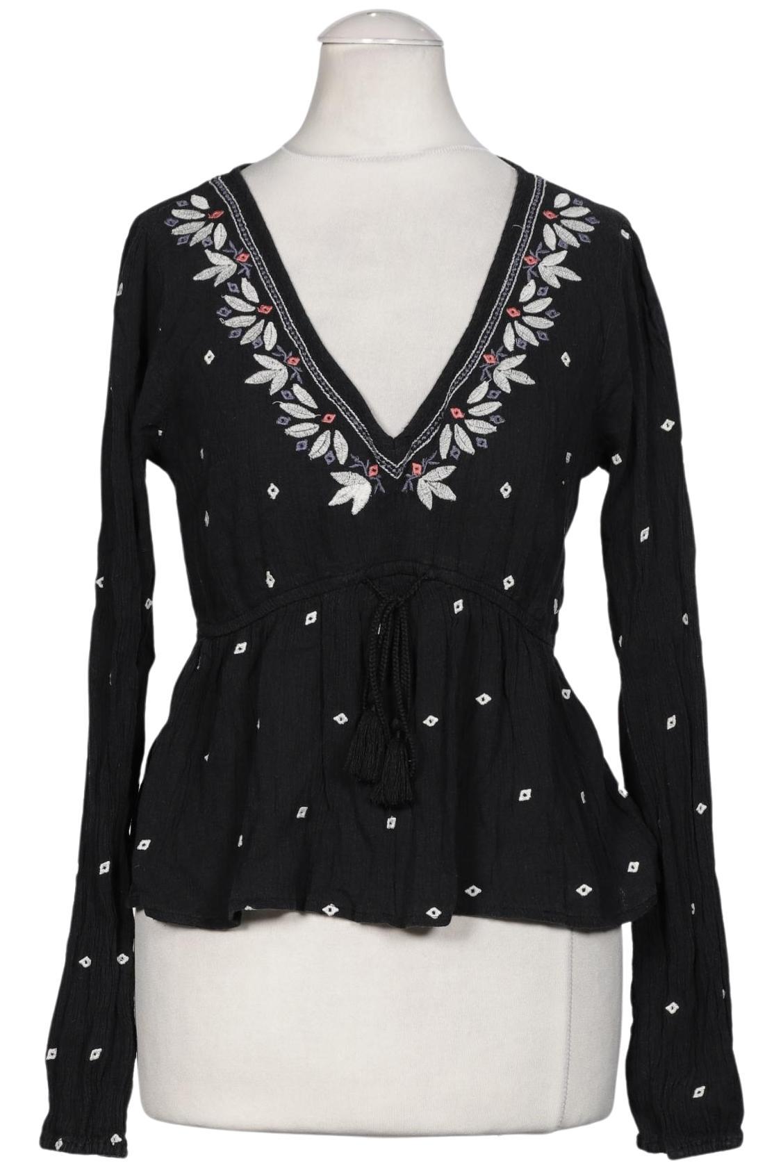 

Abercrombie & Fitch Damen Bluse, schwarz, Gr. 34