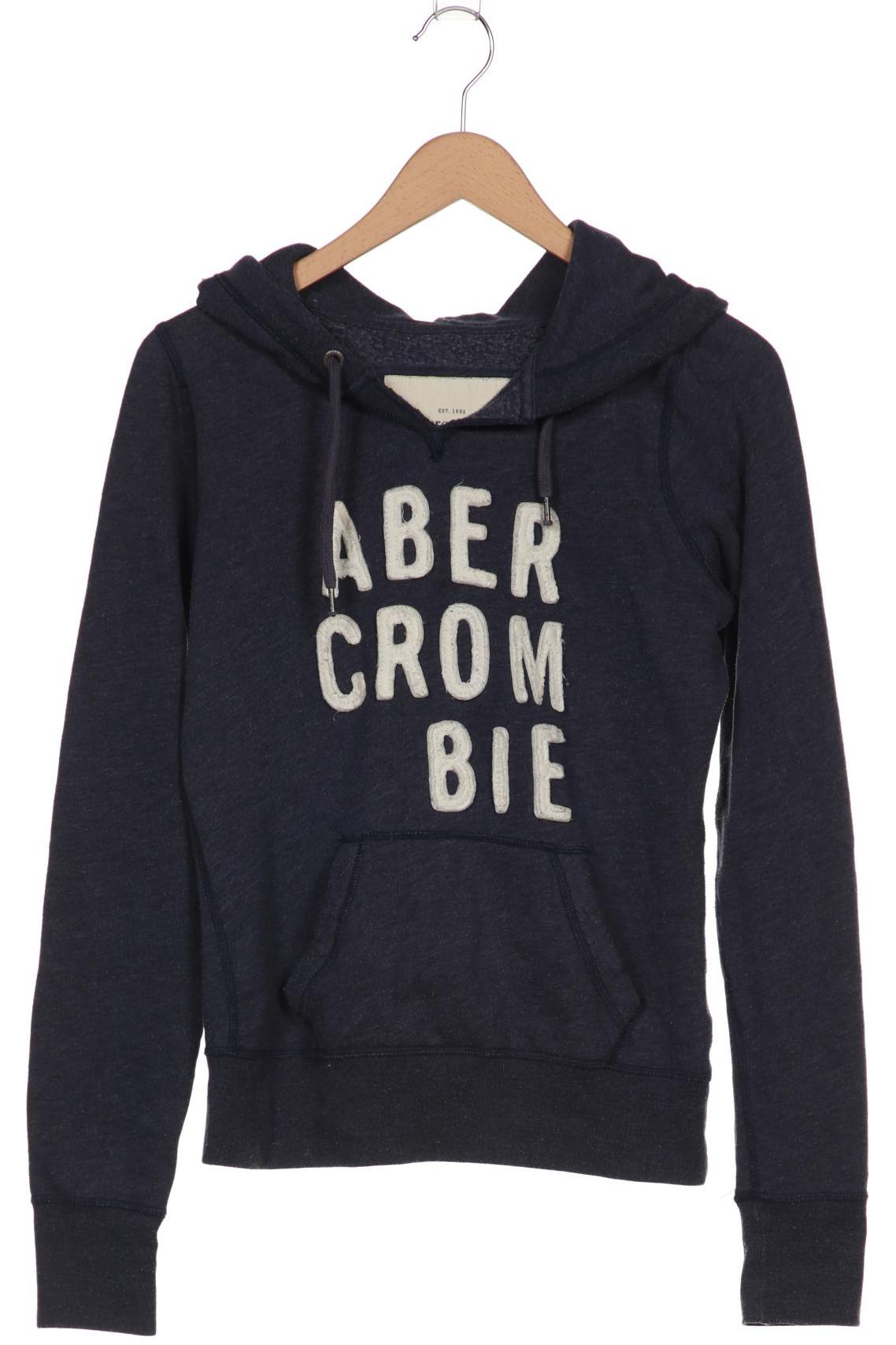 

Abercrombie & Fitch Damen Kapuzenpullover, marineblau, Gr. 38