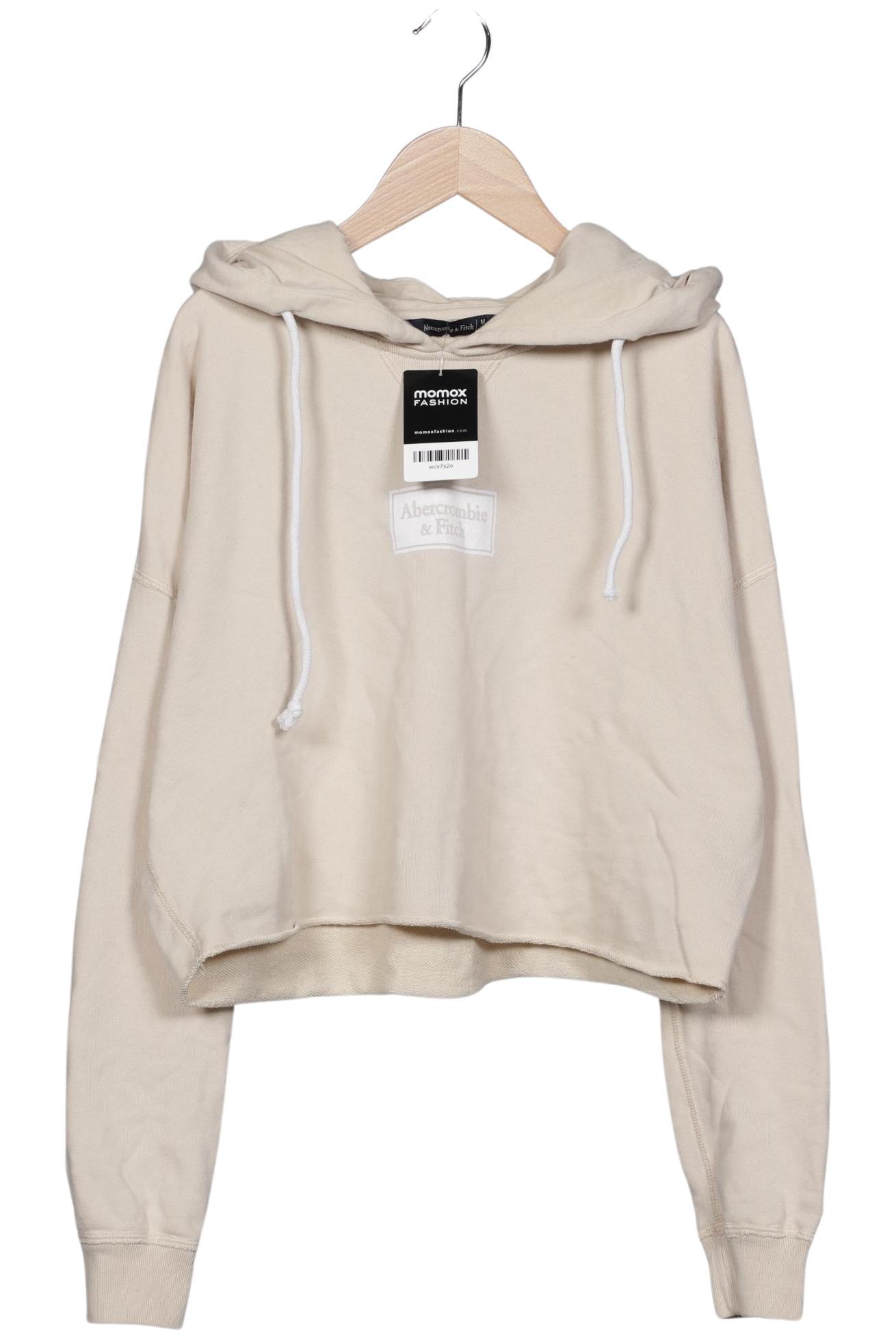 

Abercrombie & Fitch Damen Kapuzenpullover, beige, Gr. 38