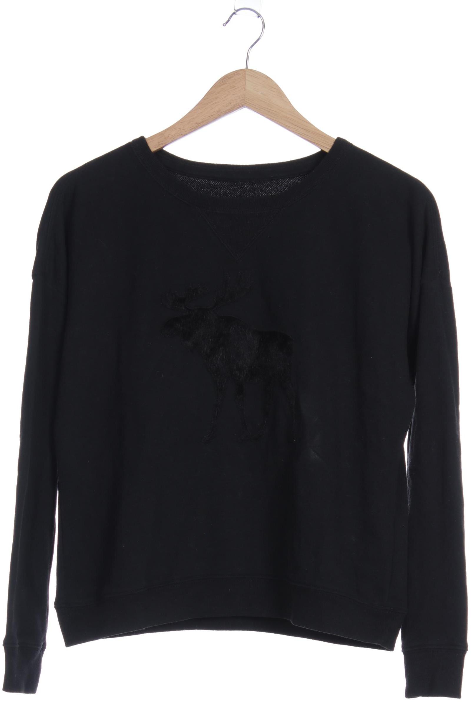 

Abercrombie & Fitch Damen Sweatshirt, schwarz, Gr. 36