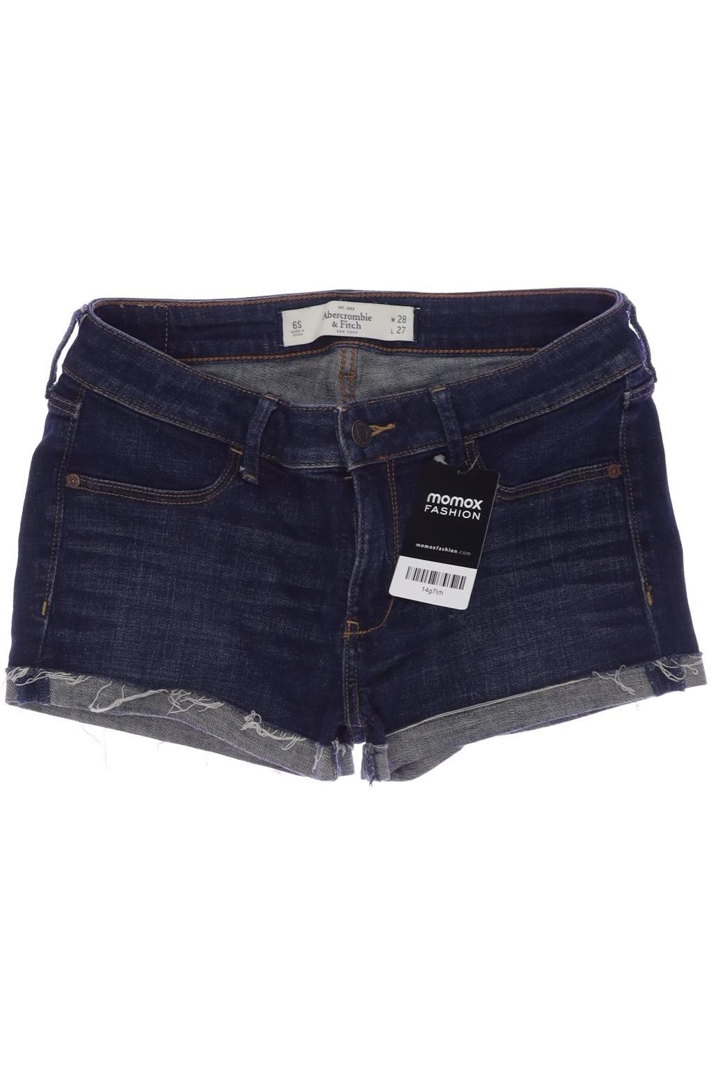 

Abercrombie & Fitch Damen Shorts, marineblau, Gr. 28