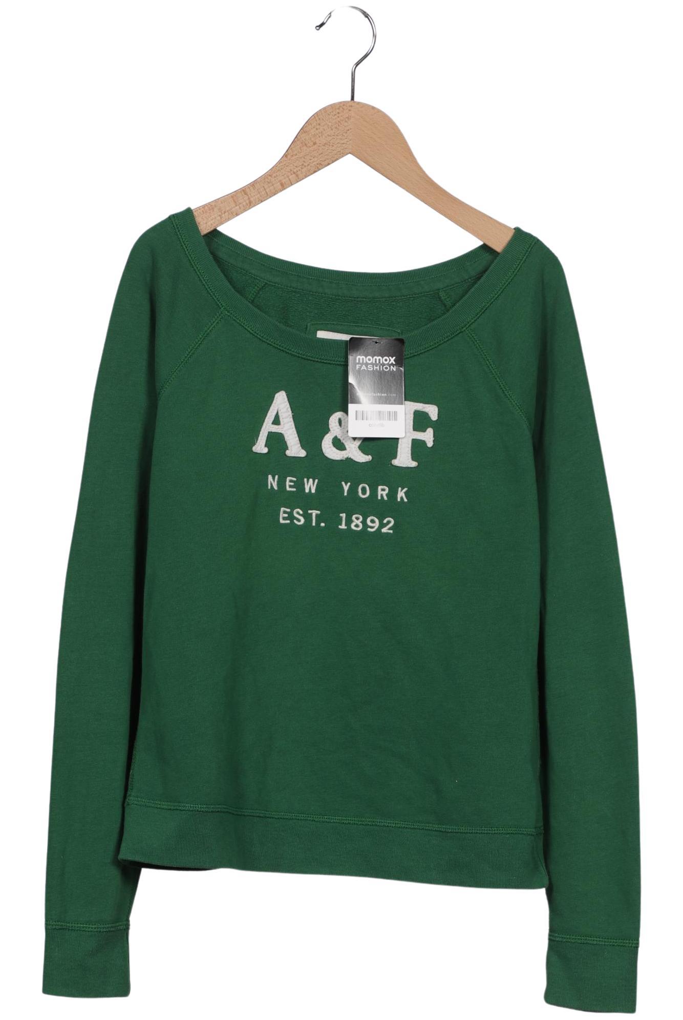 

Abercrombie & Fitch Damen Sweatshirt, grün, Gr. 38