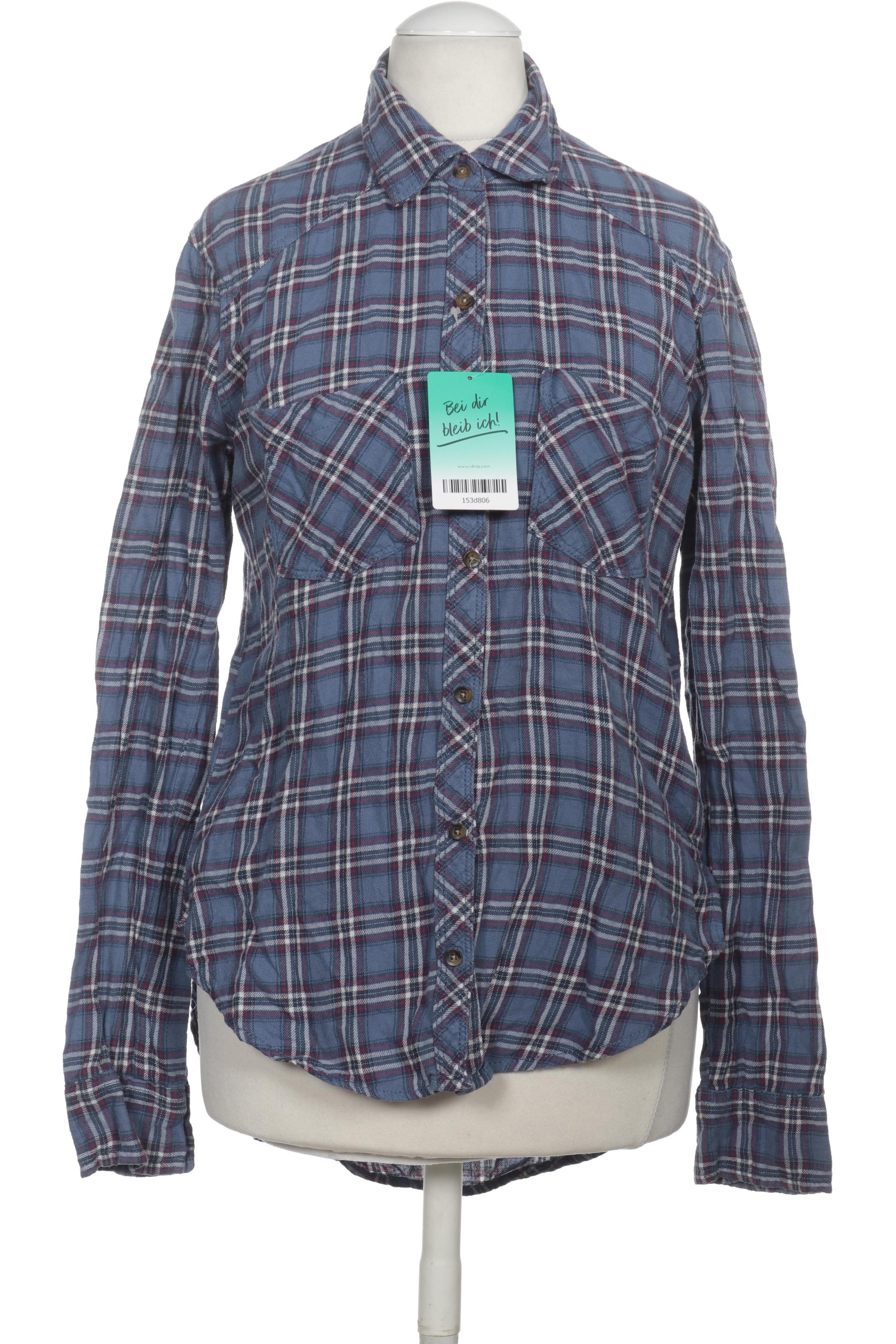 

Abercrombie & Fitch Damen Bluse, blau, Gr. 34