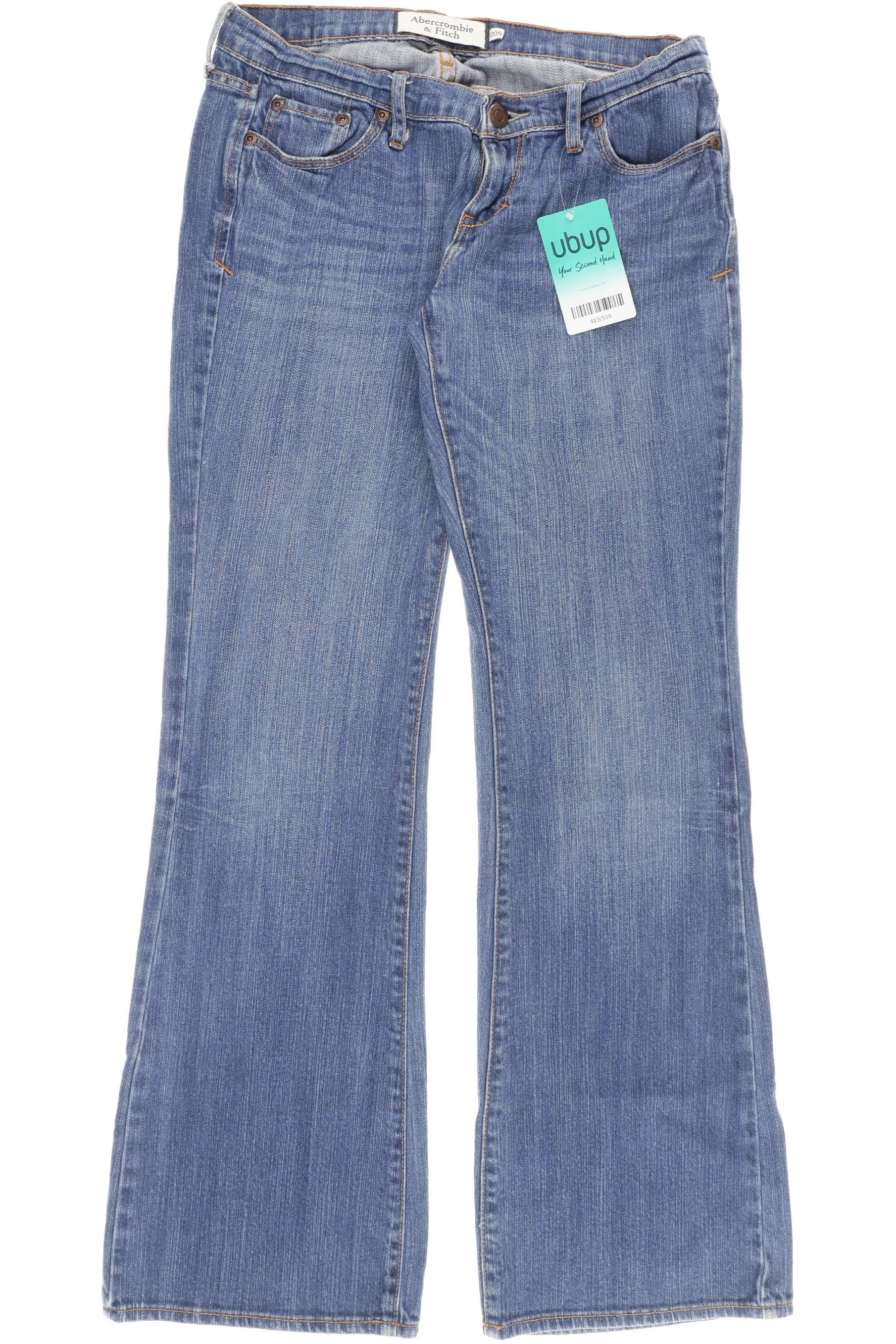 

Abercrombie & Fitch Damen Jeans, blau, Gr. 0
