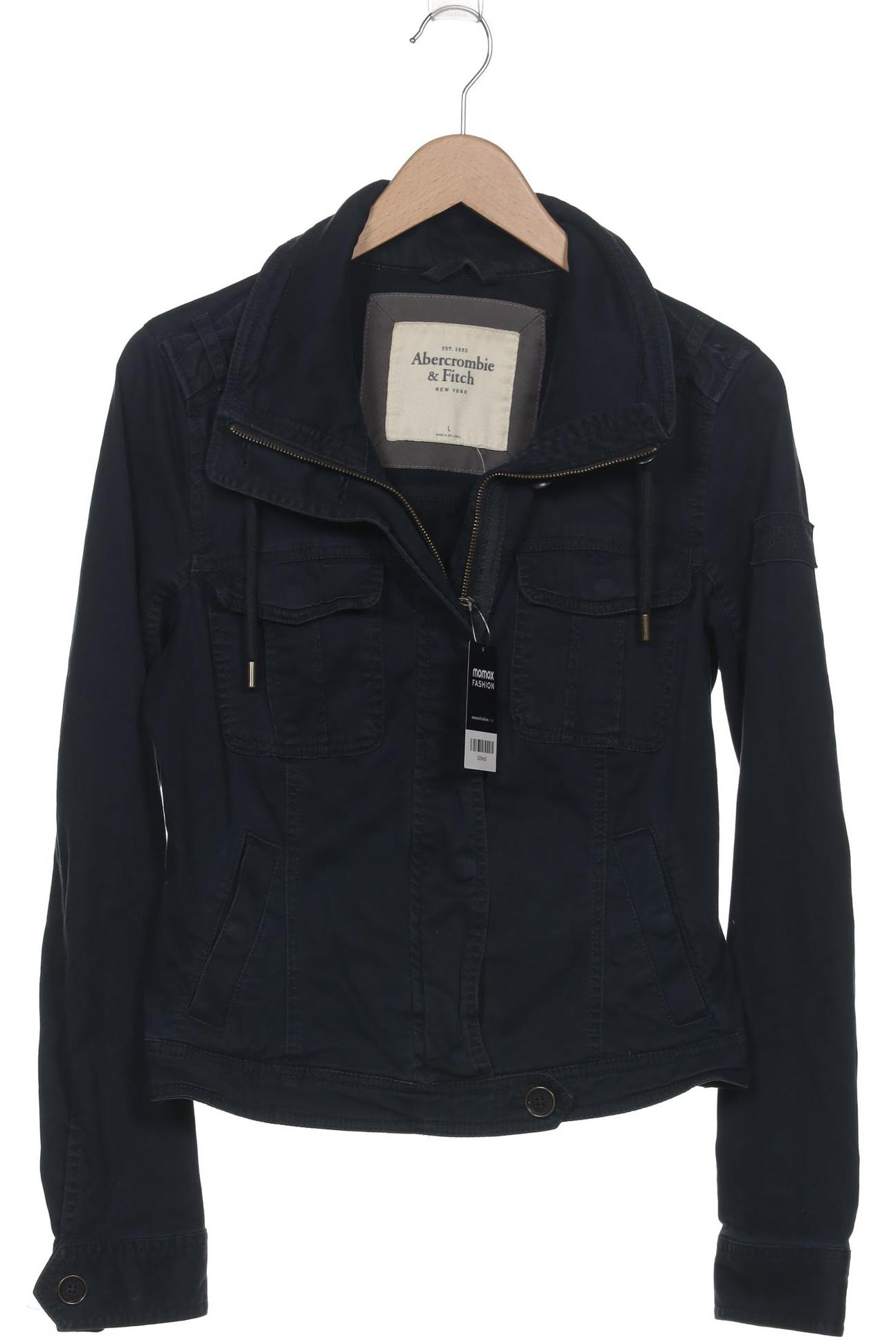 

Abercrombie & Fitch Damen Jacke, marineblau, Gr. 42