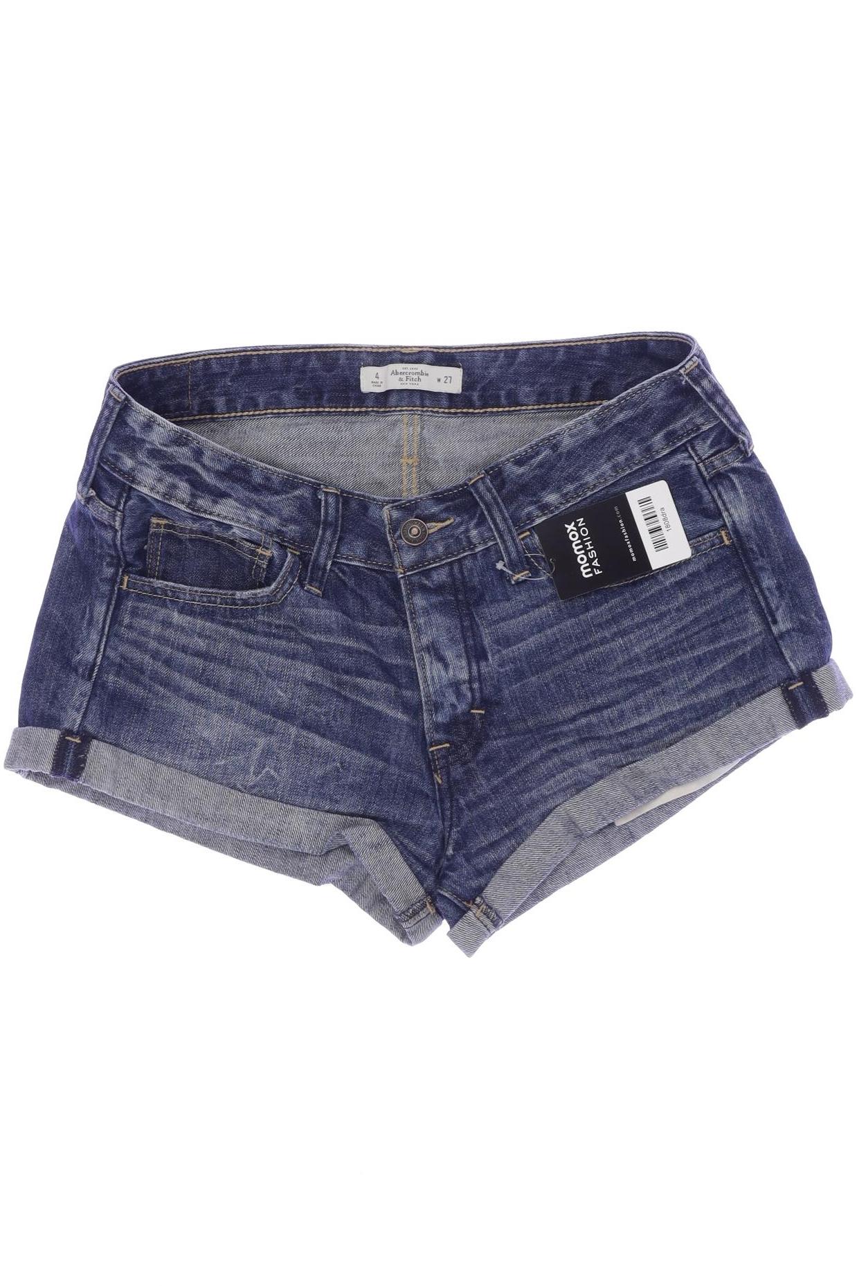 

Abercrombie & Fitch Damen Shorts, marineblau, Gr. 27