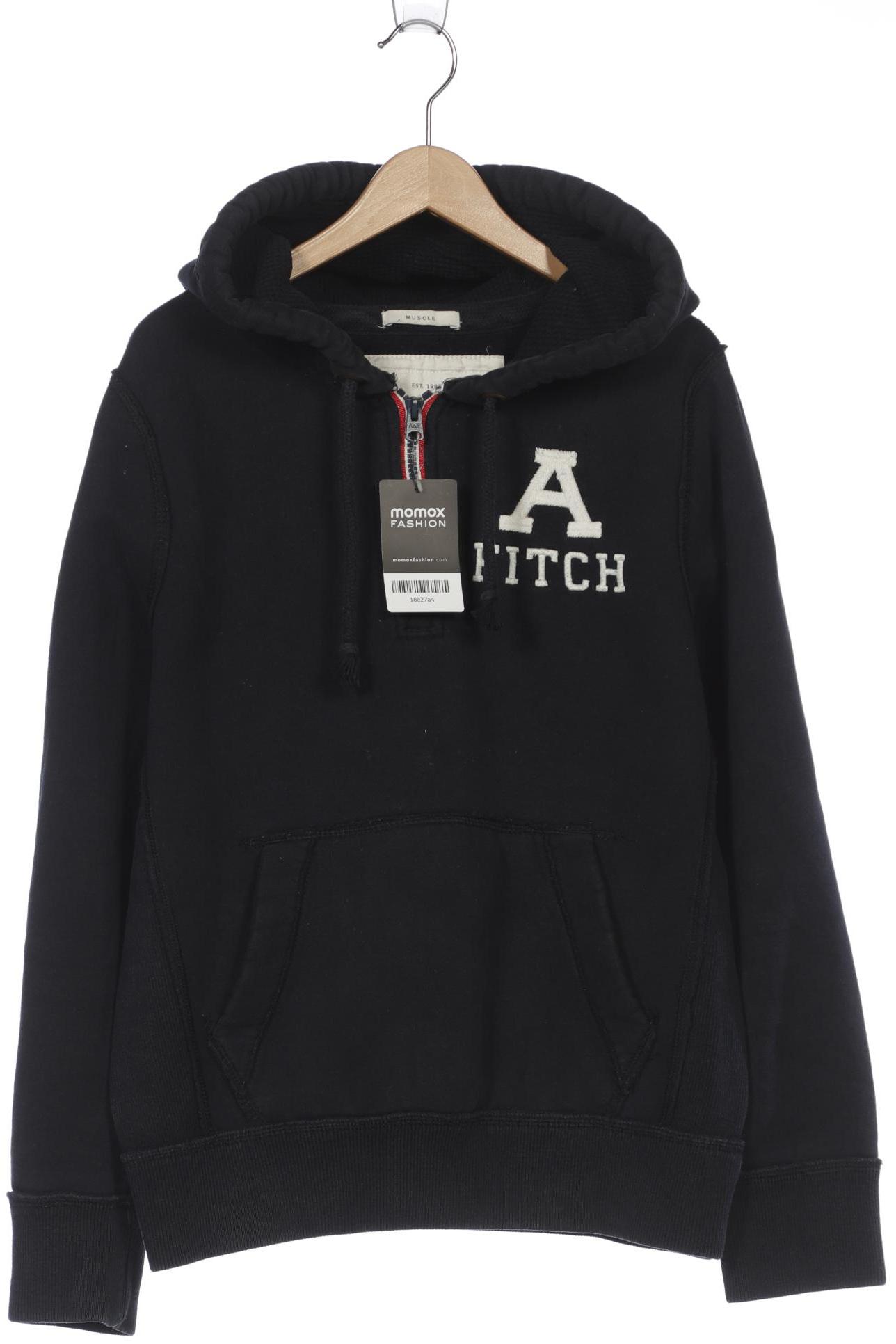 

Abercrombie & Fitch Damen Kapuzenpullover, schwarz, Gr. 36