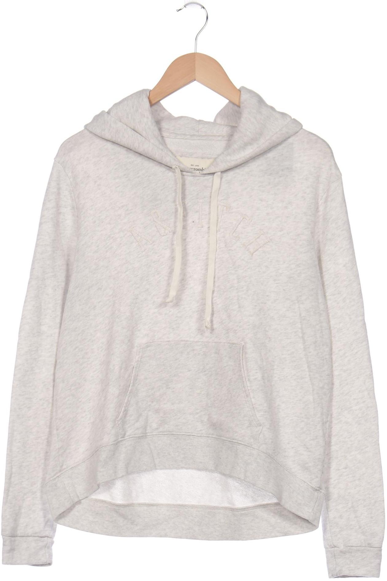 

Abercrombie & Fitch Damen Kapuzenpullover, grau, Gr. 42