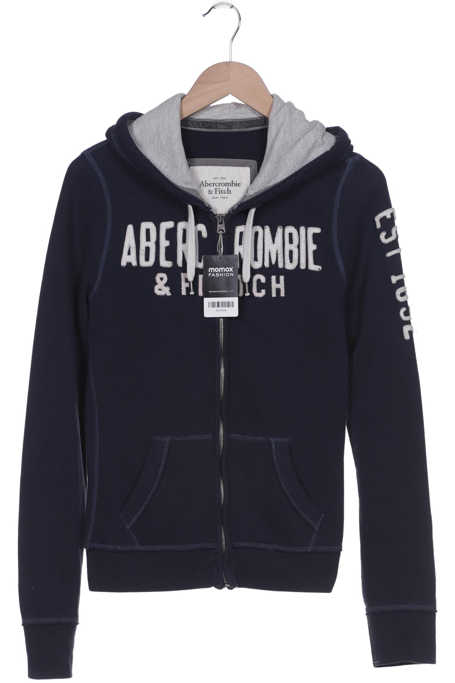 

Abercrombie & Fitch Damen Kapuzenpullover, marineblau, Gr. 42