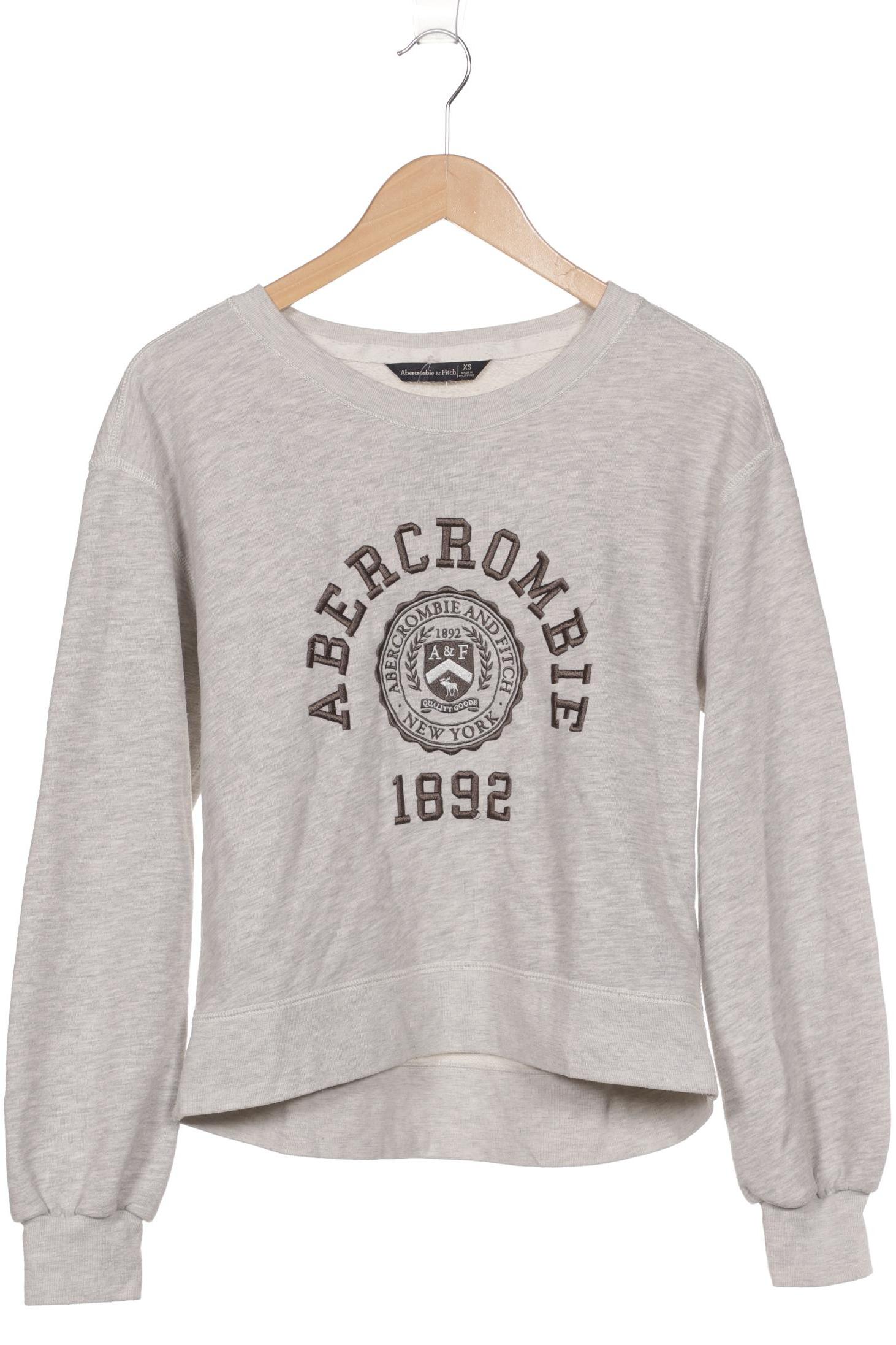 

Abercrombie & Fitch Damen Sweatshirt, grau, Gr. 34