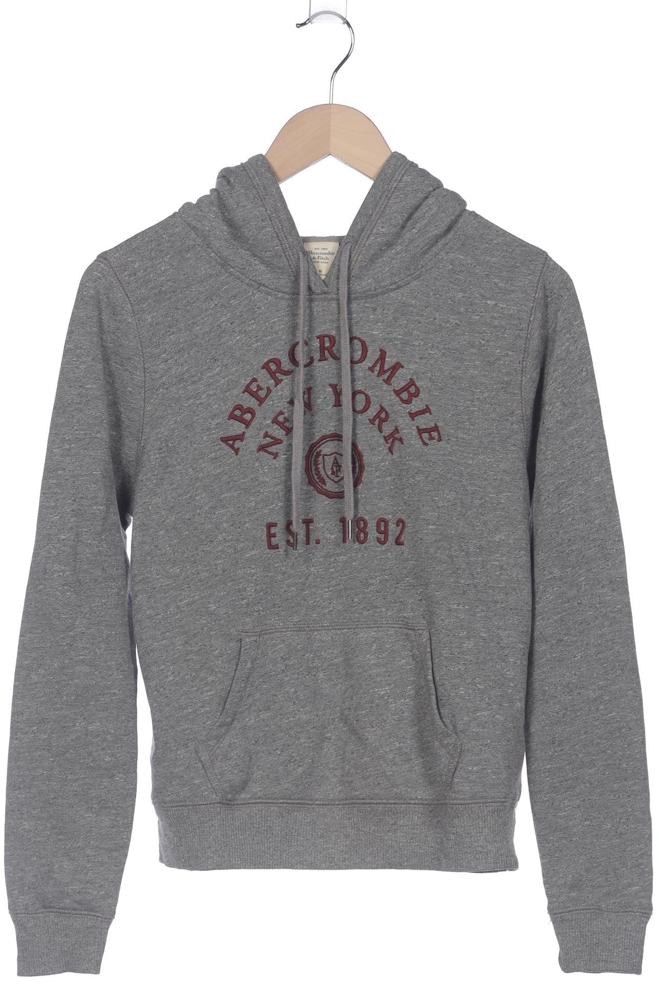 

Abercrombie & Fitch Damen Kapuzenpullover, grau, Gr. 38