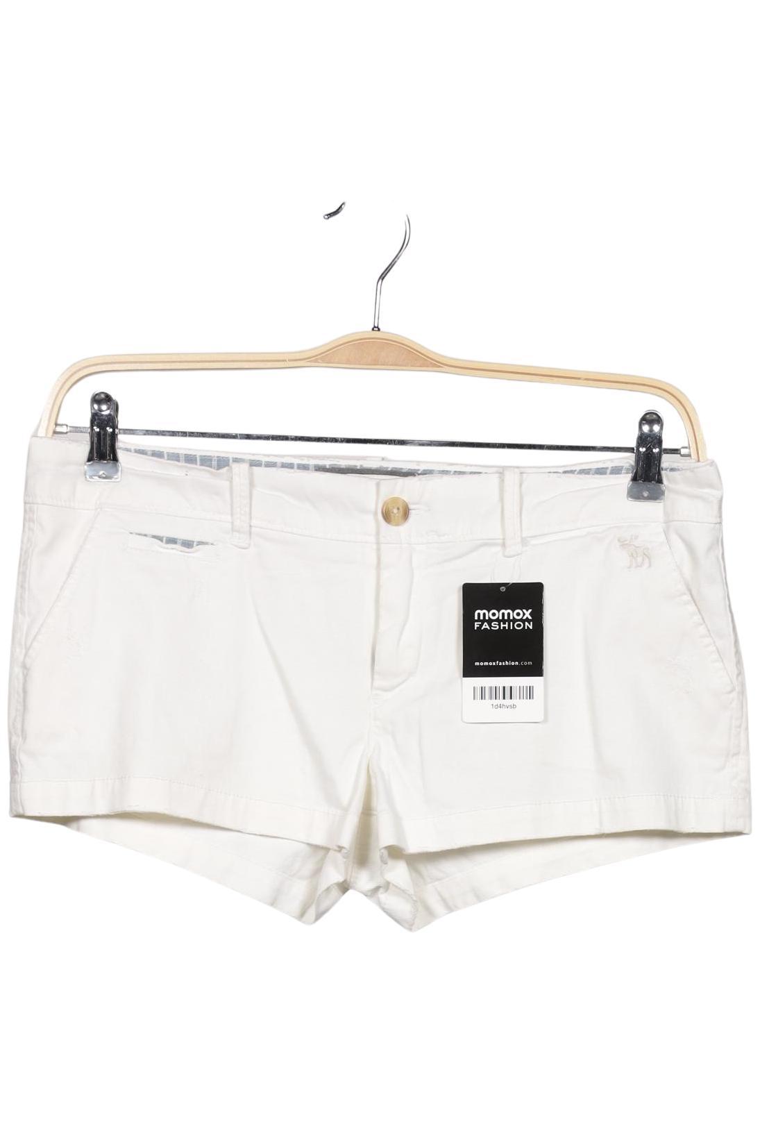 

Abercrombie & Fitch Damen Shorts, weiß, Gr. 6