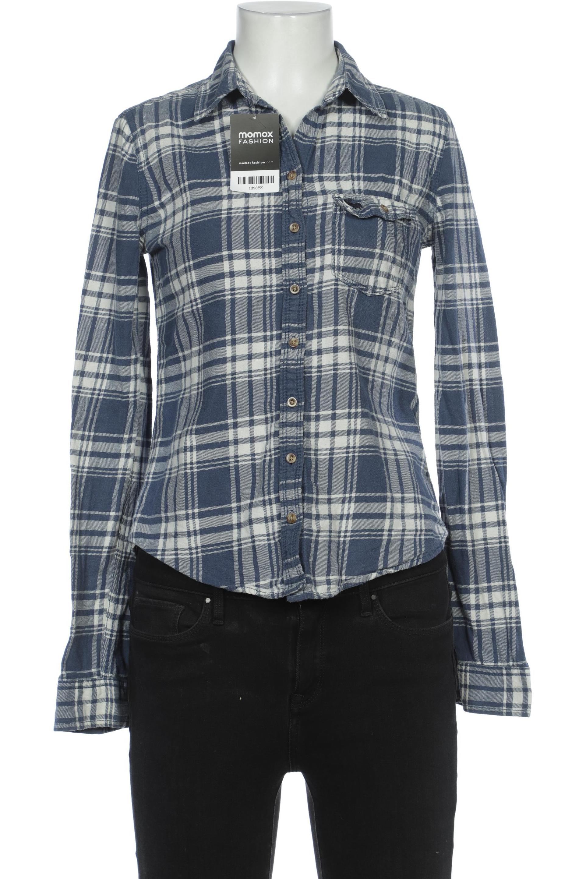 

Abercrombie & Fitch Damen Bluse, blau, Gr. 36
