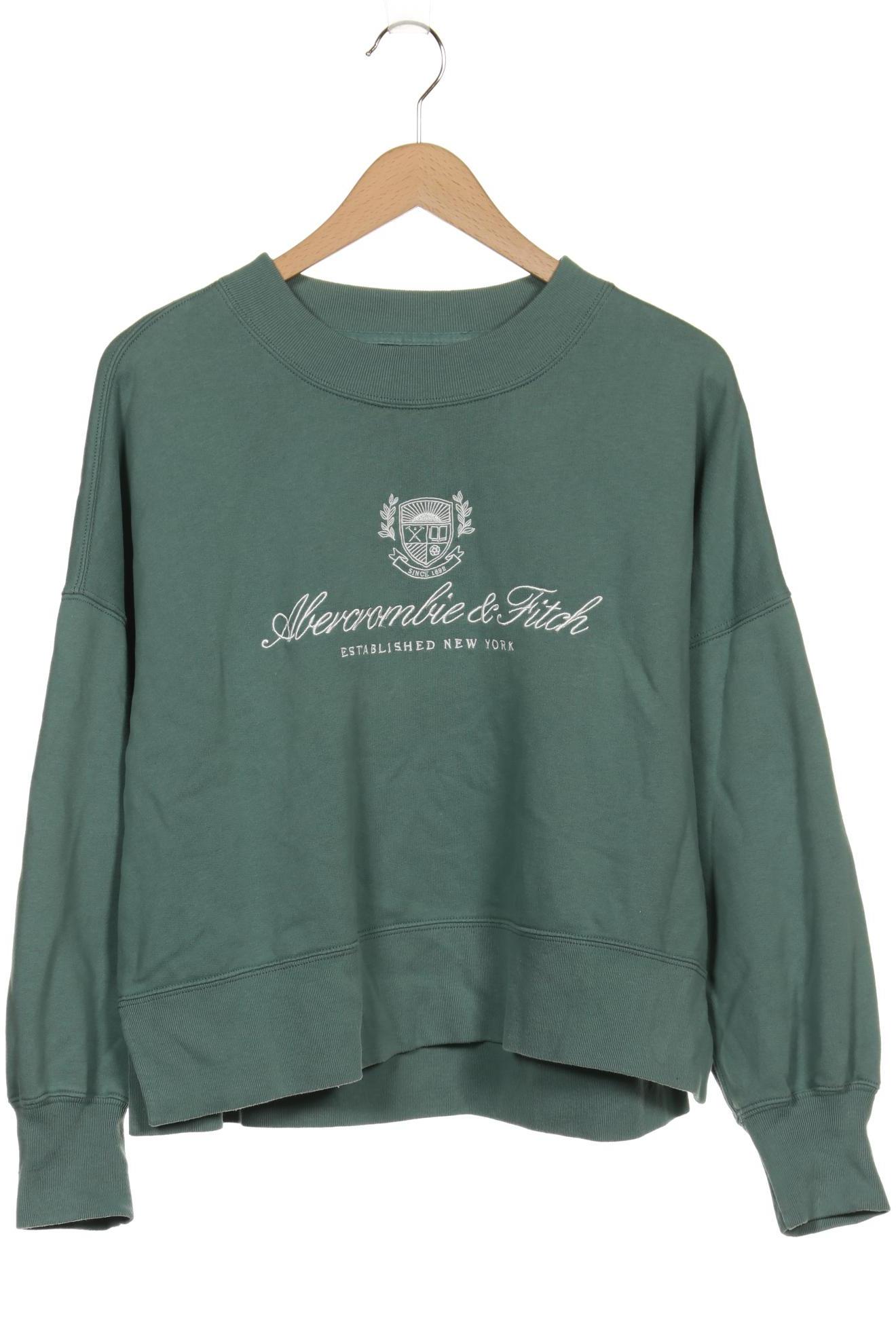

Abercrombie & Fitch Damen Sweatshirt, türkis, Gr. 42