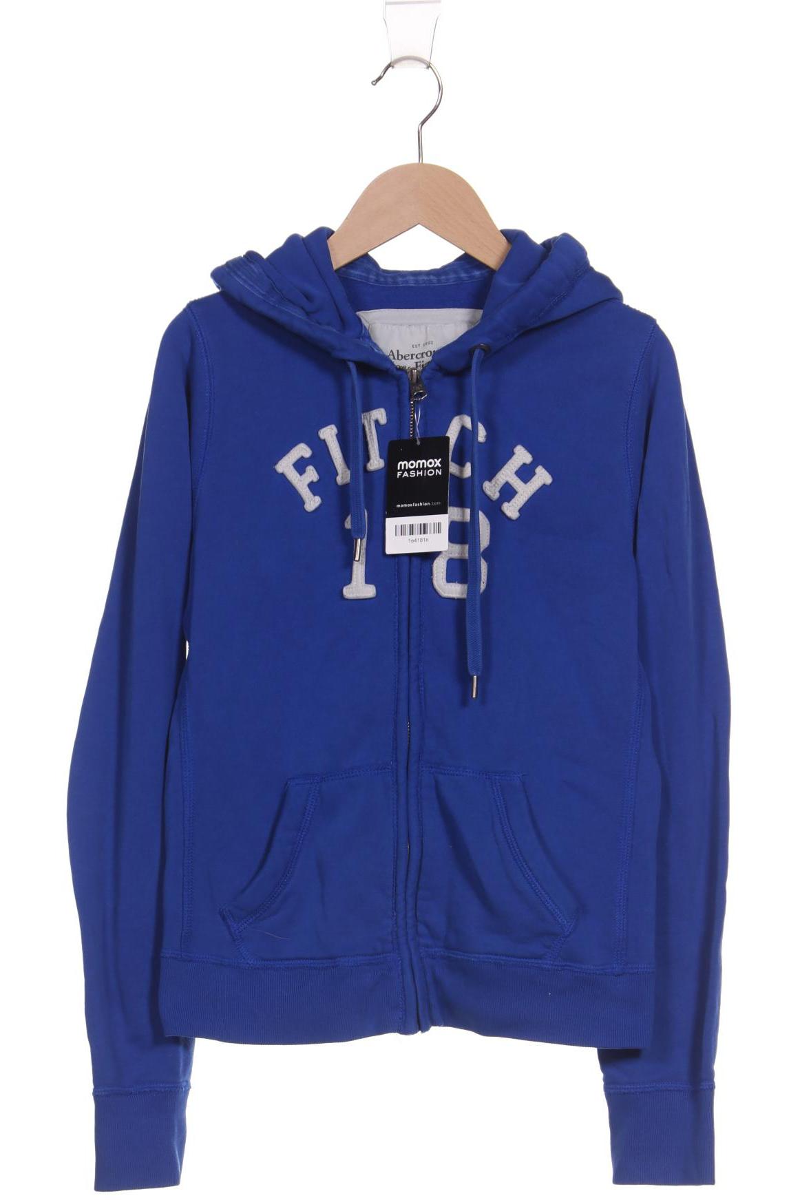 

Abercrombie & Fitch Damen Kapuzenpullover, blau, Gr. 38
