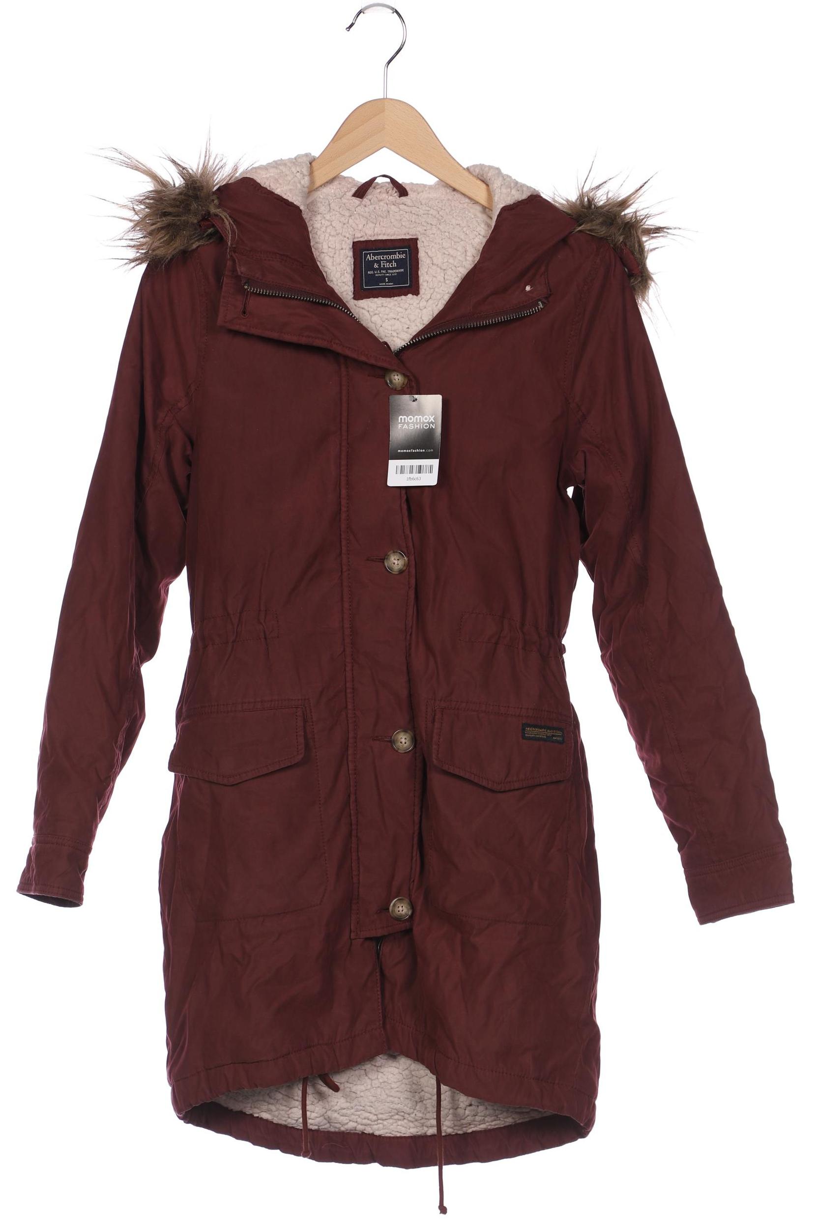 

Abercrombie & Fitch Damen Mantel, rot, Gr. 36