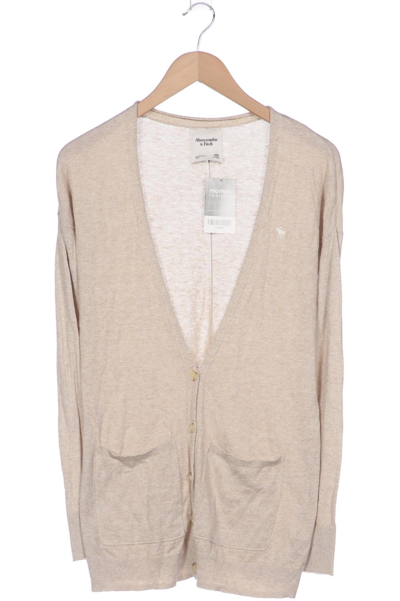 

Abercrombie & Fitch Damen Strickjacke, beige, Gr. 32