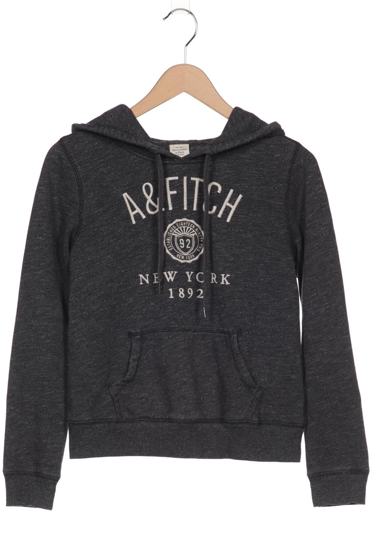 

Abercrombie & Fitch Damen Kapuzenpullover, grau