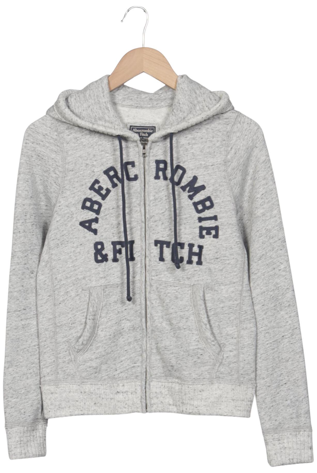 

Abercrombie & Fitch Damen Kapuzenpullover, grau, Gr. 36