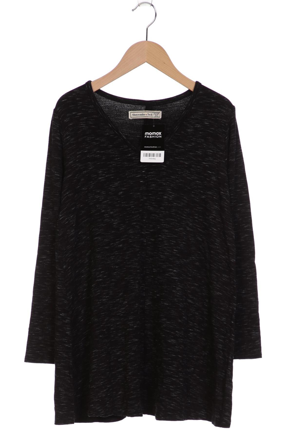 

Abercrombie & Fitch Damen Langarmshirt, grau, Gr. 34