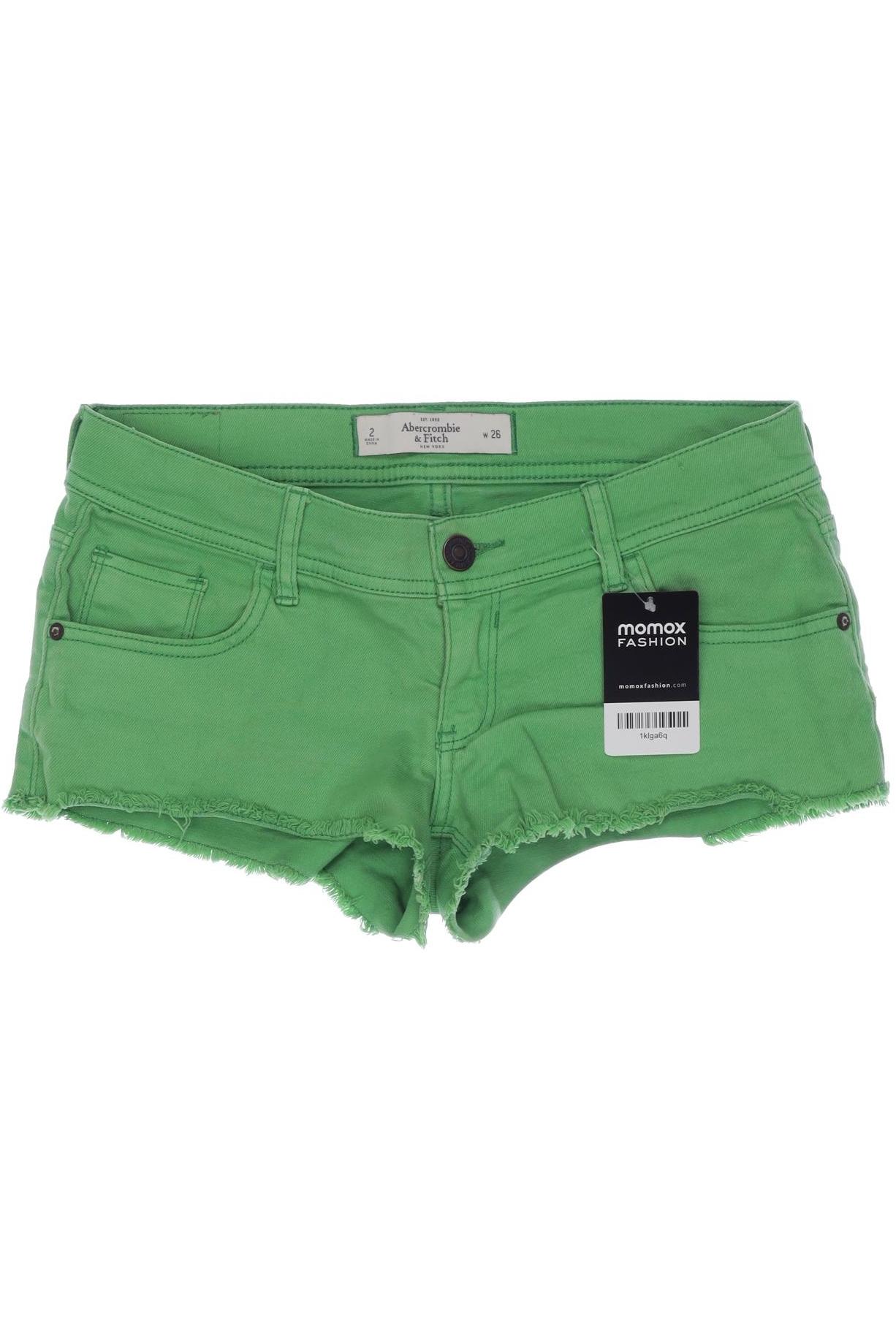 

Abercrombie & Fitch Damen Shorts, grün, Gr. 26