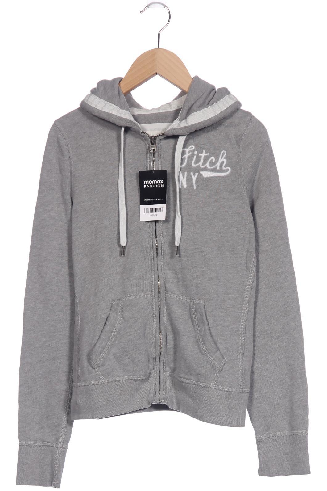 

Abercrombie & Fitch Damen Kapuzenpullover, grau, Gr. 36