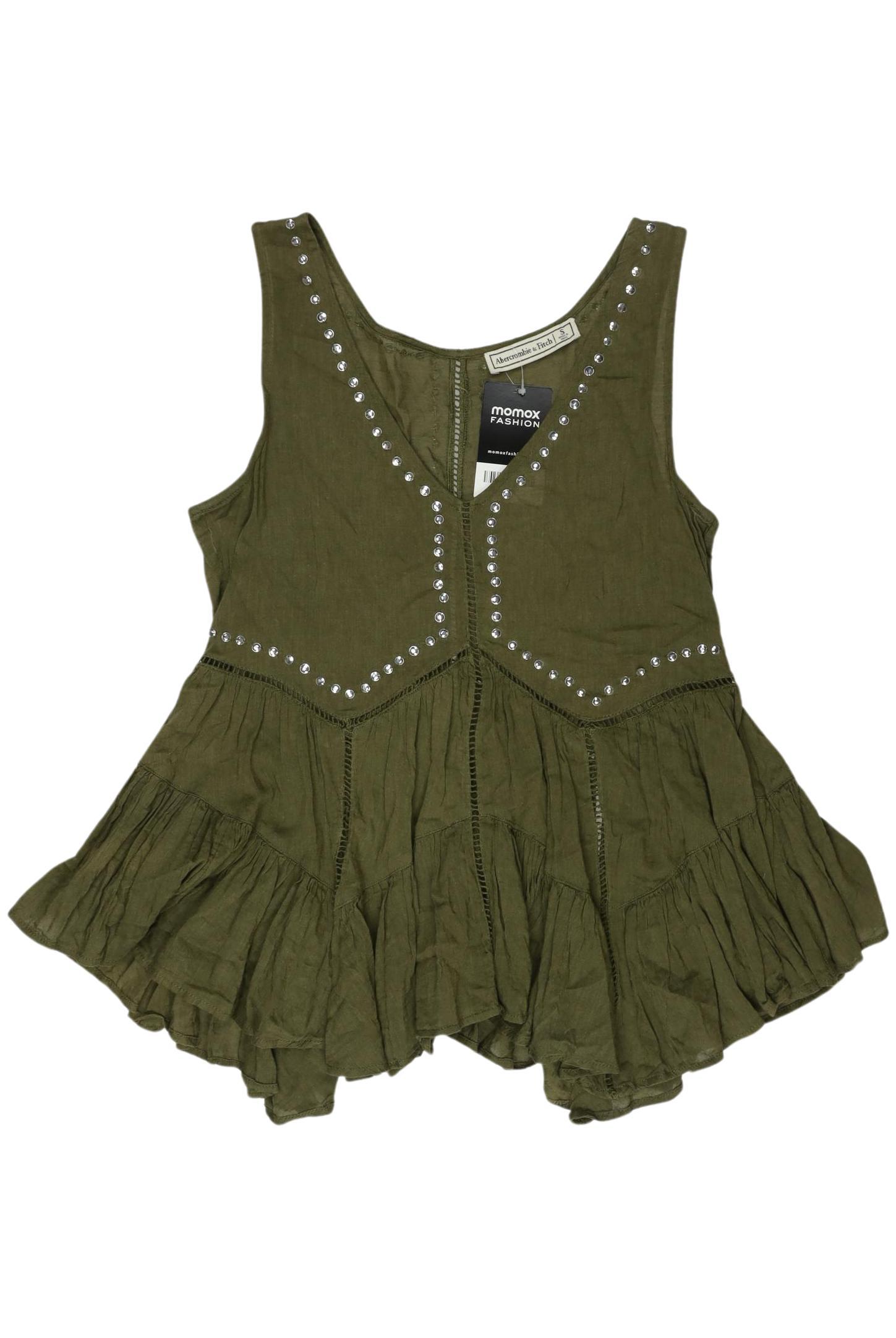 

Abercrombie & Fitch Damen Top, grün, Gr. 36
