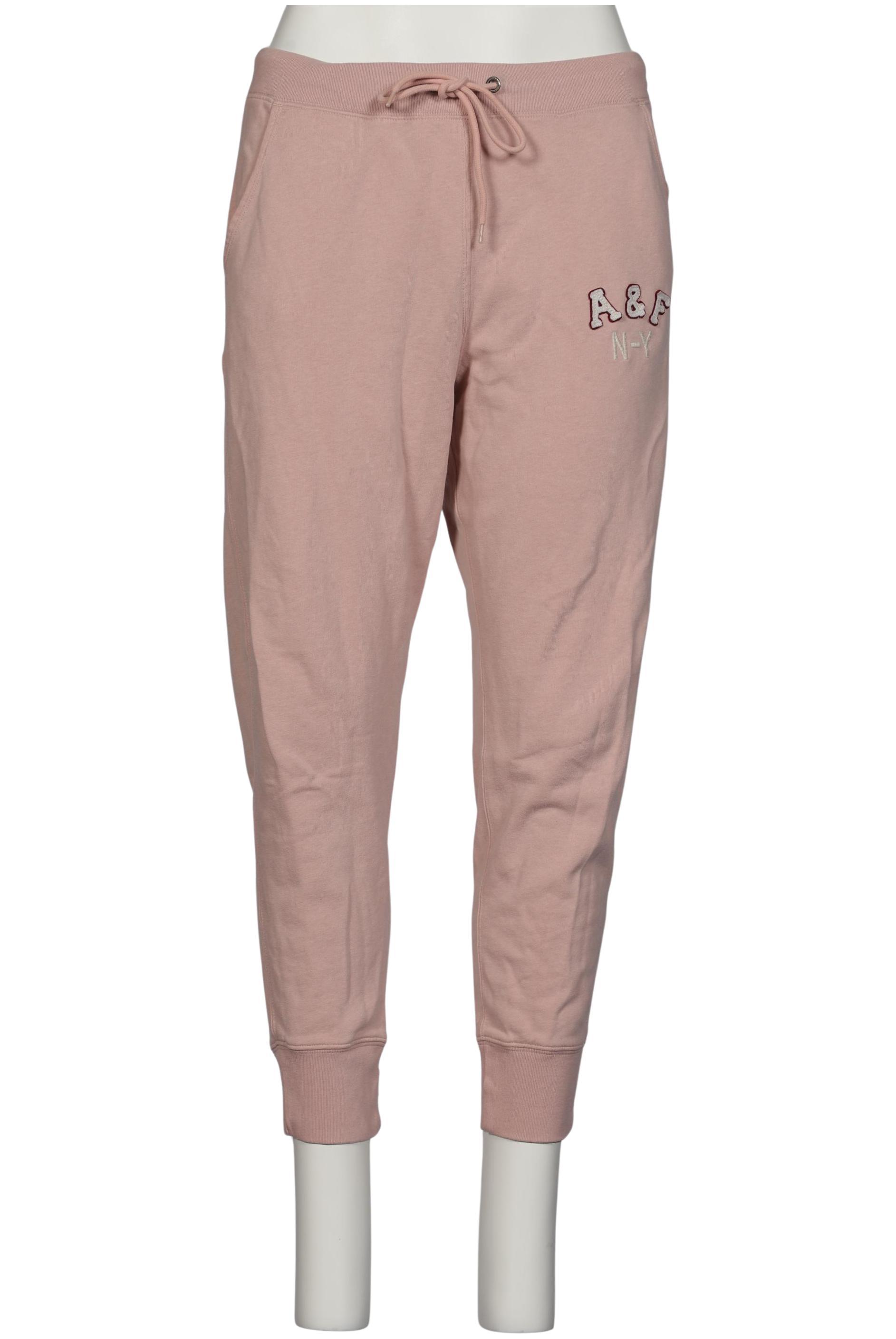 

Abercrombie & Fitch Damen Stoffhose, pink, Gr. 0