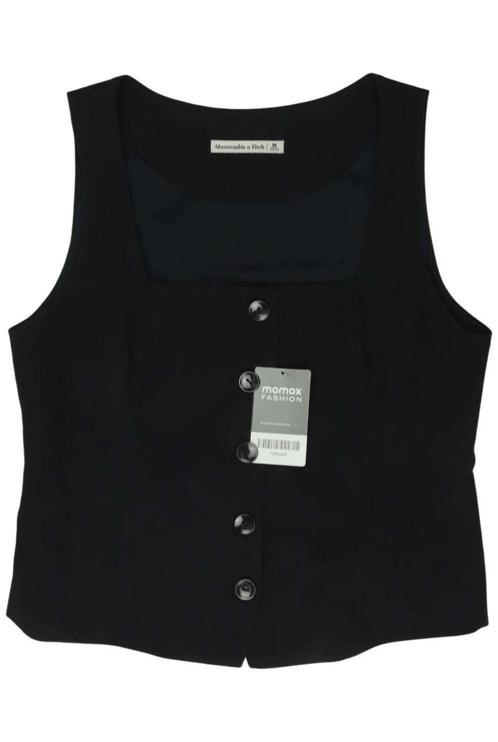

Abercrombie & Fitch Damen Weste, schwarz, Gr. 38