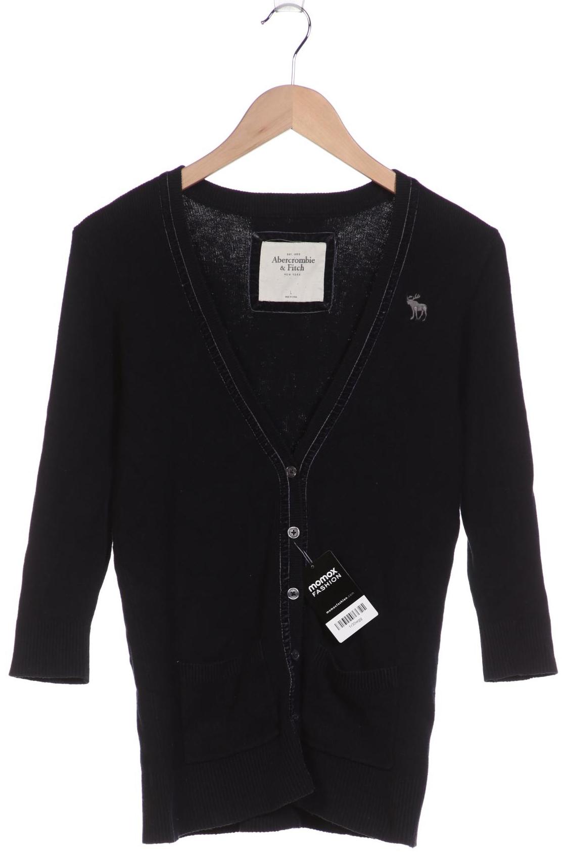 

Abercrombie & Fitch Damen Strickjacke, marineblau, Gr. 42